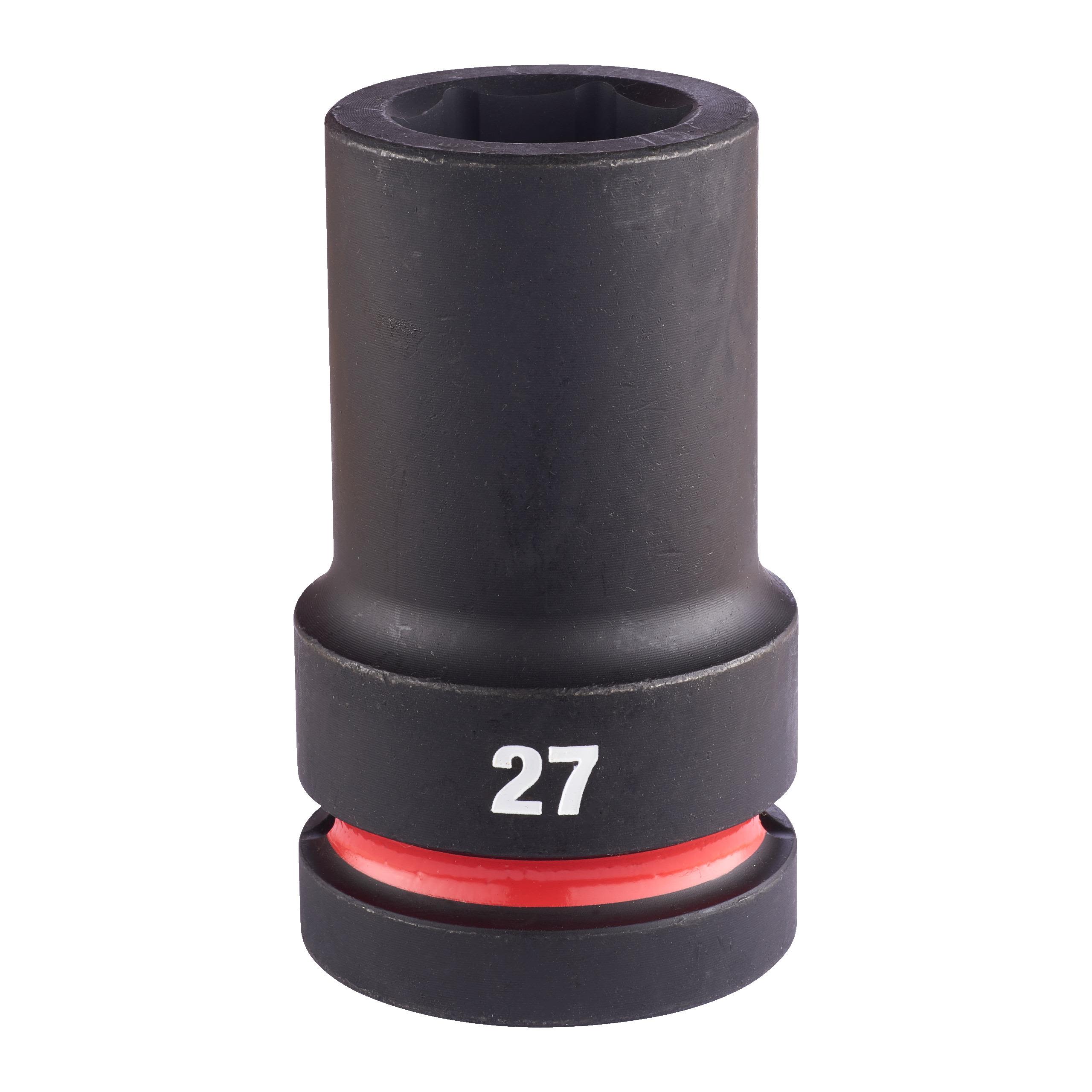 Milwaukee 4932480424 Krafthylsa 1", SHOCKWAVE, djup 27 mm