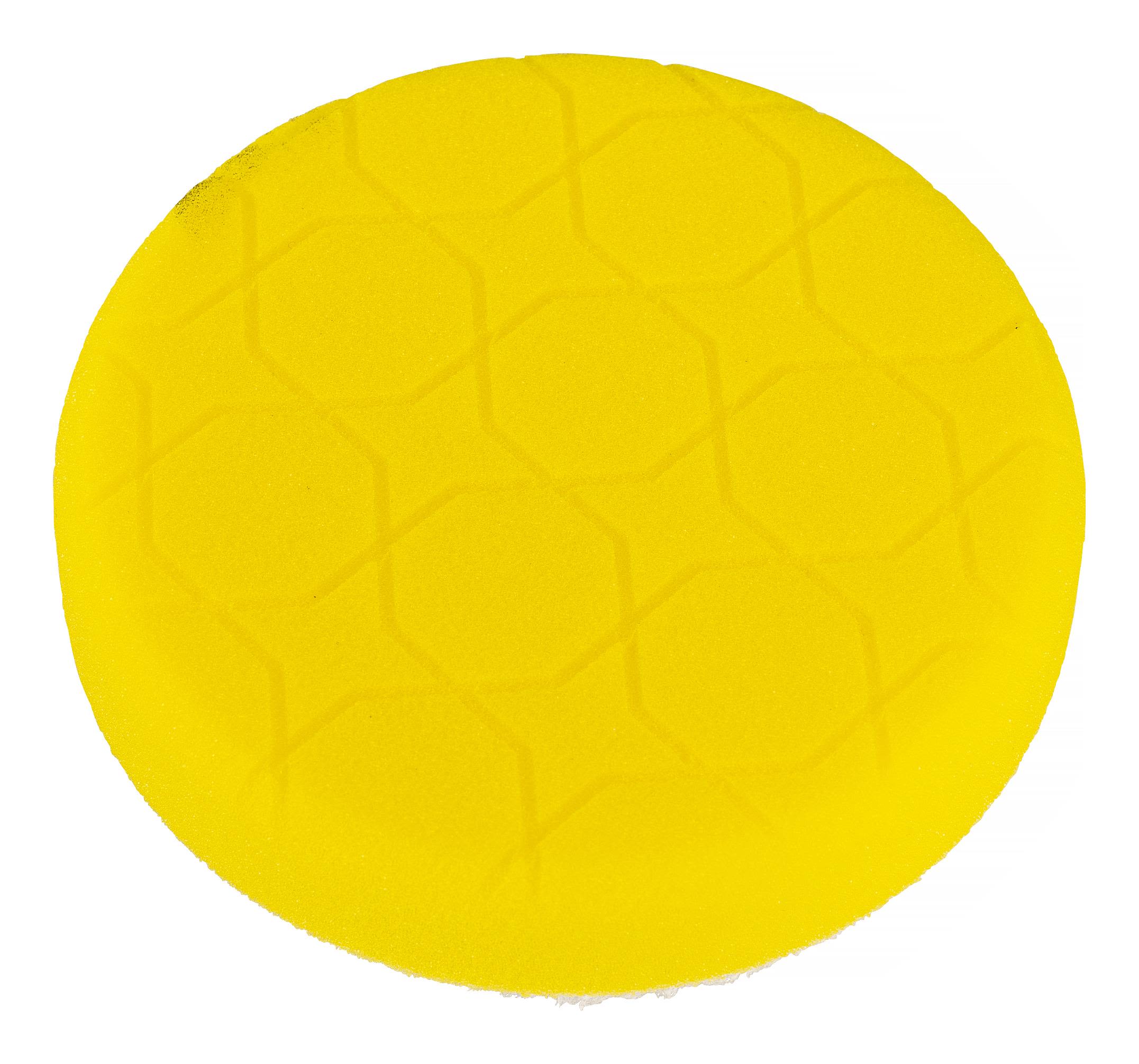 PELA 532328 Polersvamp 125x25 mm Gul