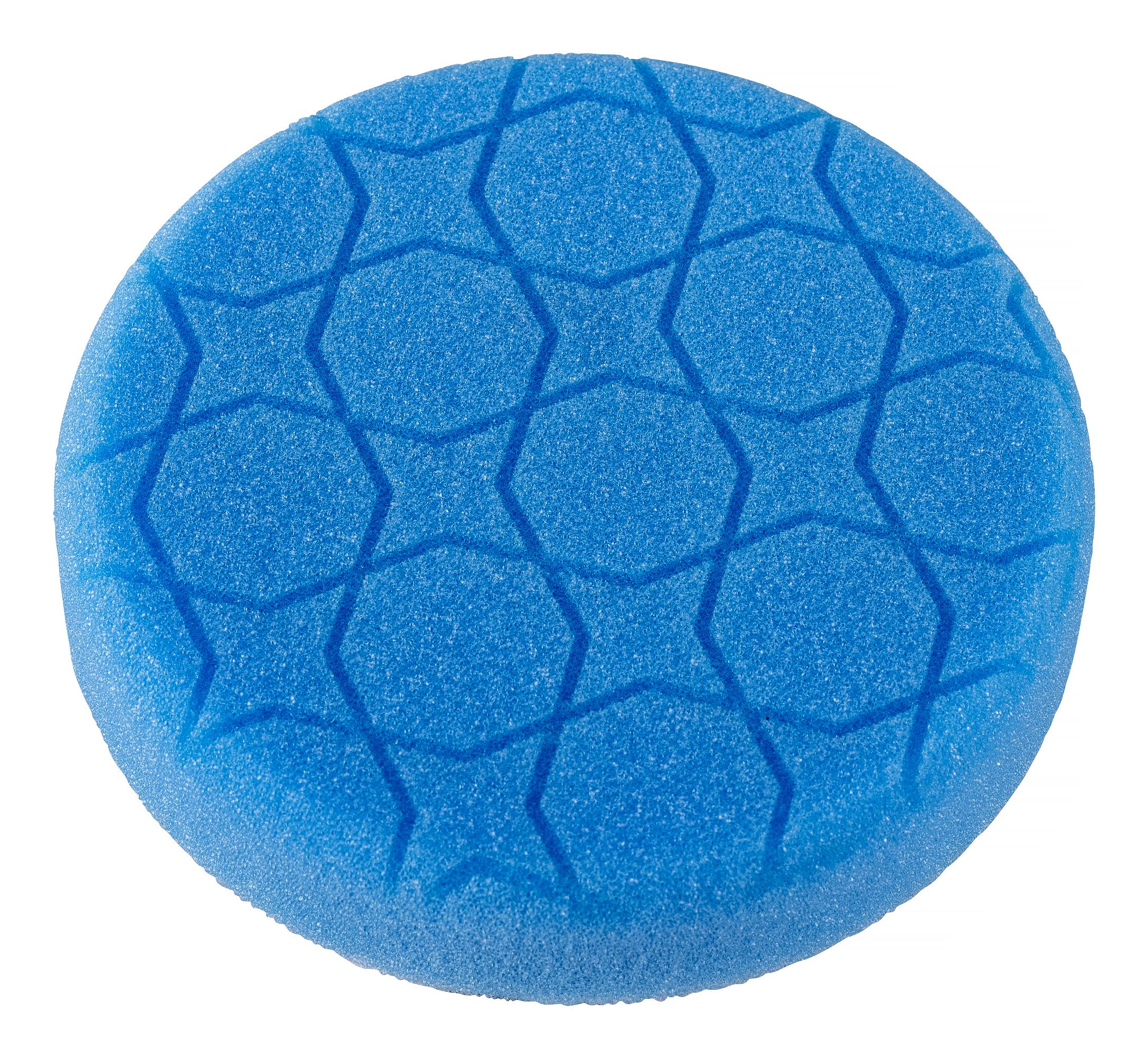 PELA 532326 Polersvamp 125x25 mm Blå