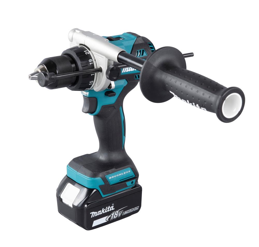 Makita DHP486RTJ Slagbormaskin med batteri og lader