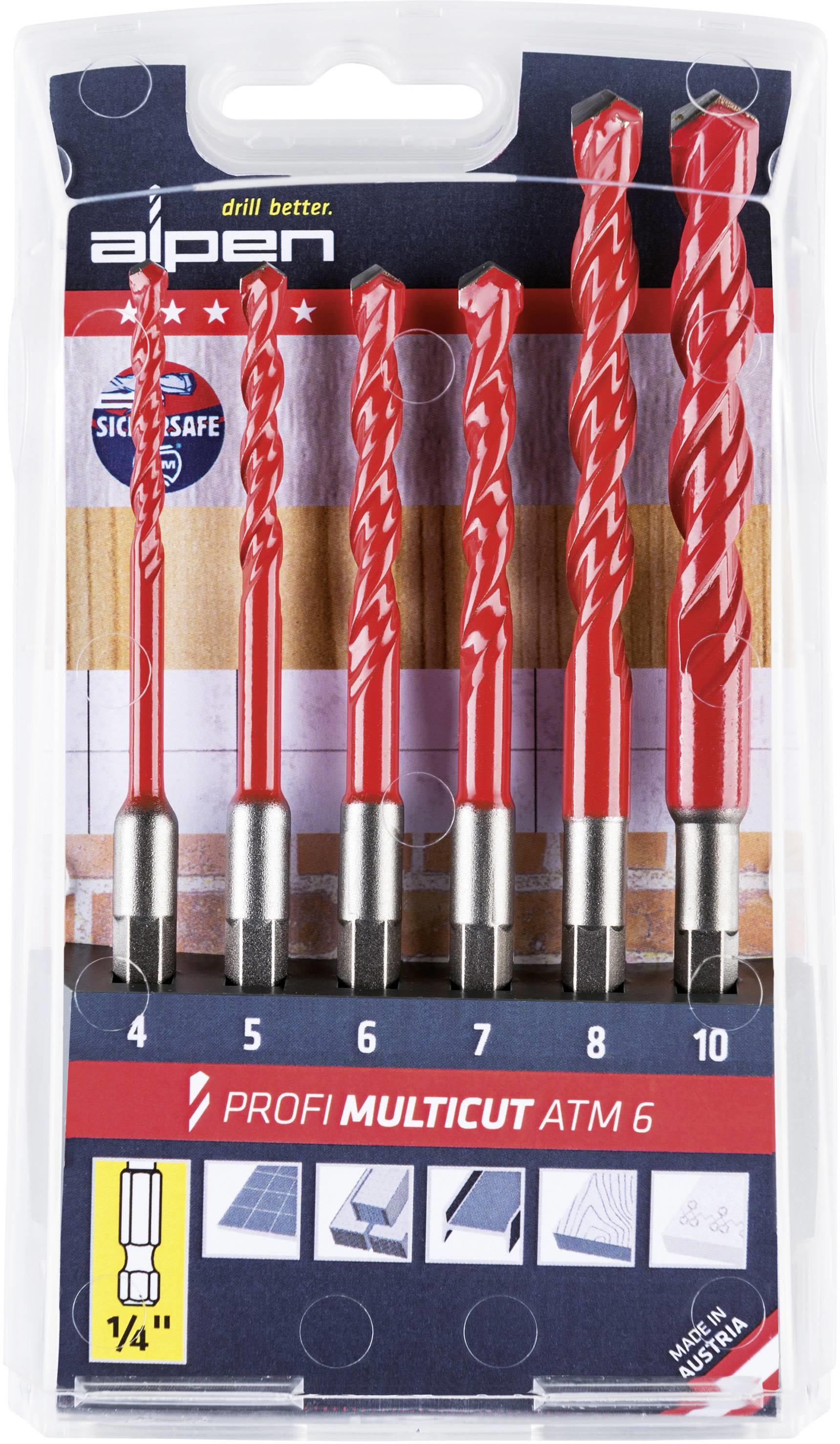 Alpen MultiCut Multiborrset 6 delar