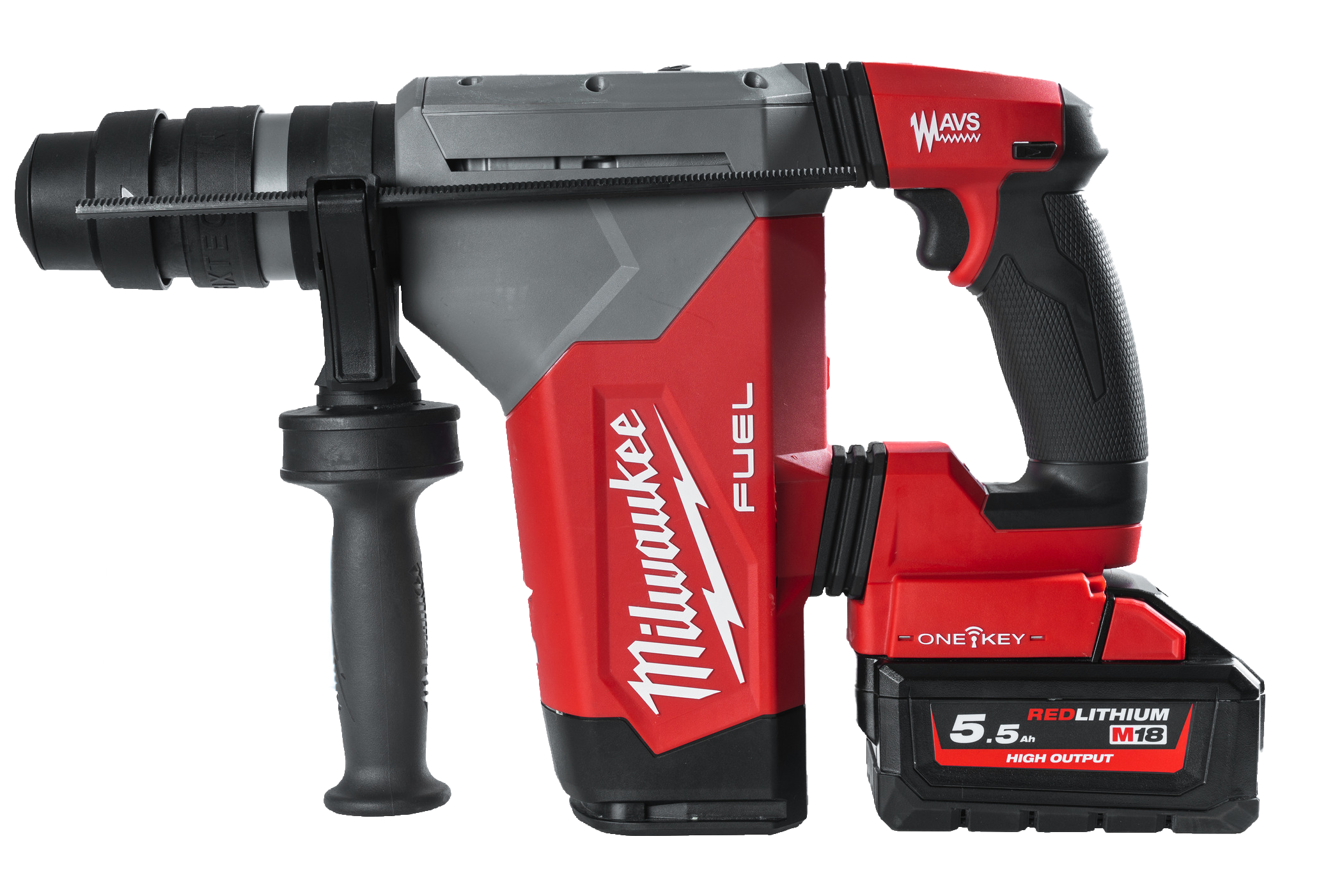 Milwaukee M18 ONEFHPX-552X Borrhammare med batteri och laddare