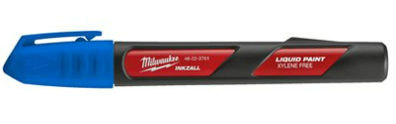 Milwaukee 4932492144 Markørpenn flytende Blå