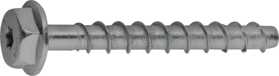 Sormat S-CSA+ HEX ML Betonskrue 6x50/10/15, SW13, 10 stk 6×50 mm – fixture 10–15 mm