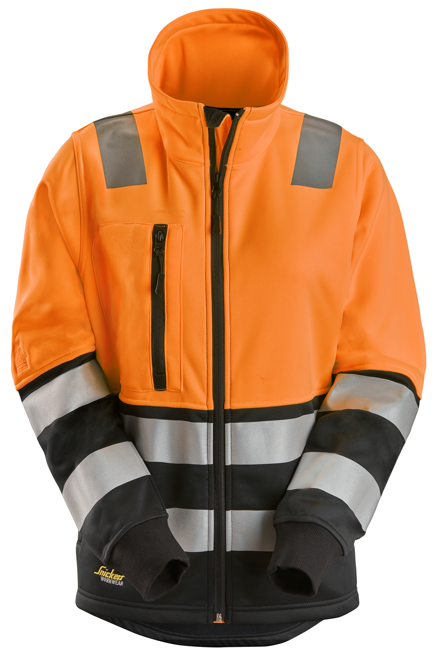 Snickers Workwear 8073 Fleecejakke varsel, oransje S
