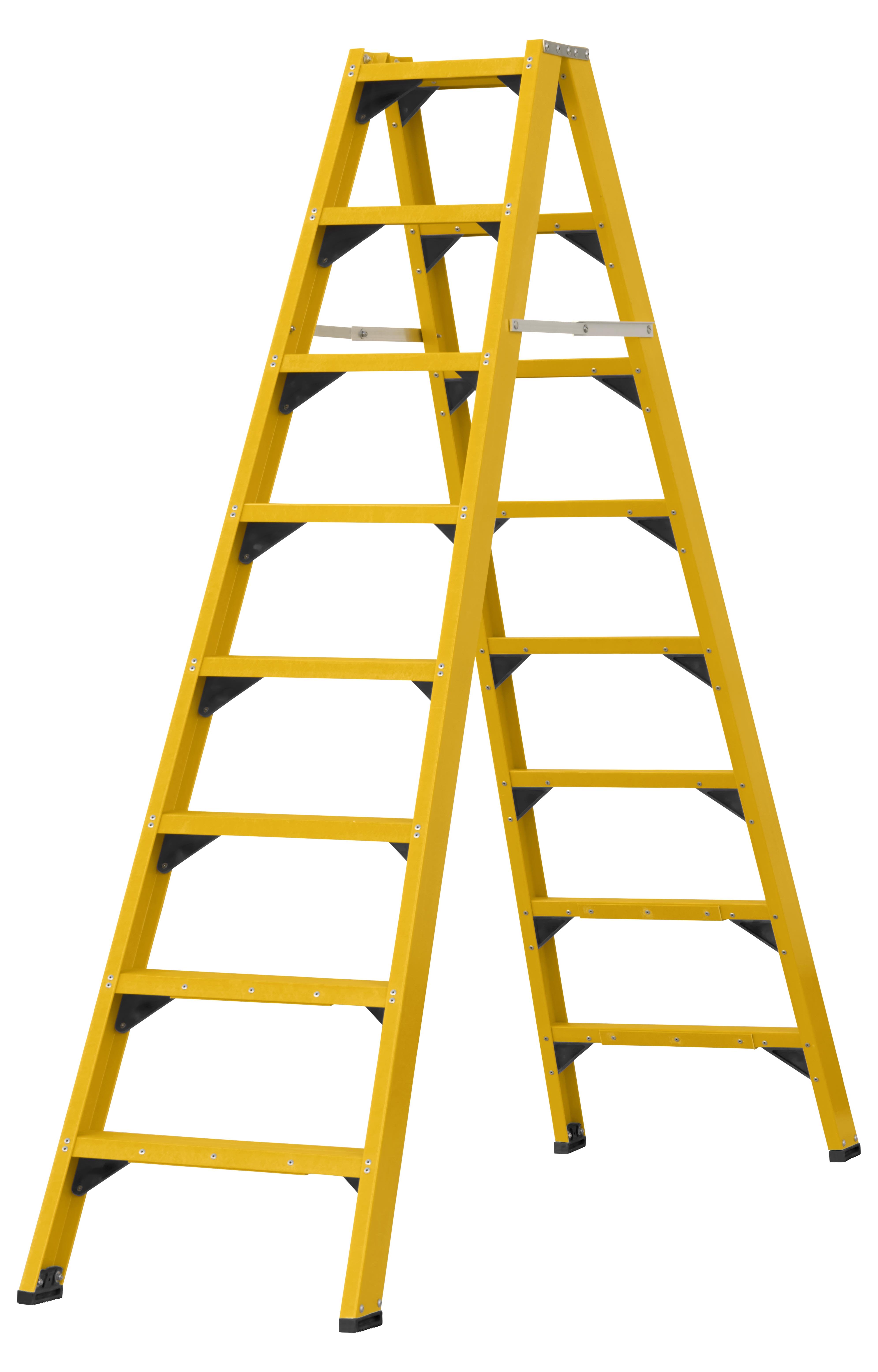 W.steps WFG-8 Trappstege glasfiber 8+8 steg