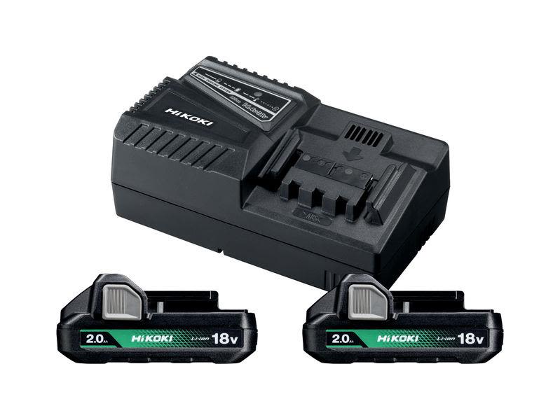 HiKOKI 68020013 Batteripaket 2,0 Ah, 2-pack