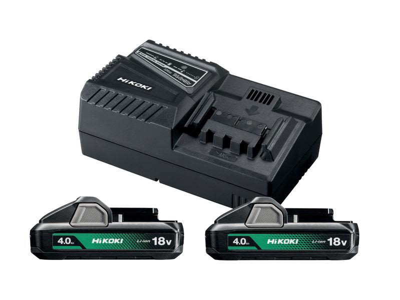 HiKOKI 68020014 Batteripaket 4,0 Ah, 2-pack
