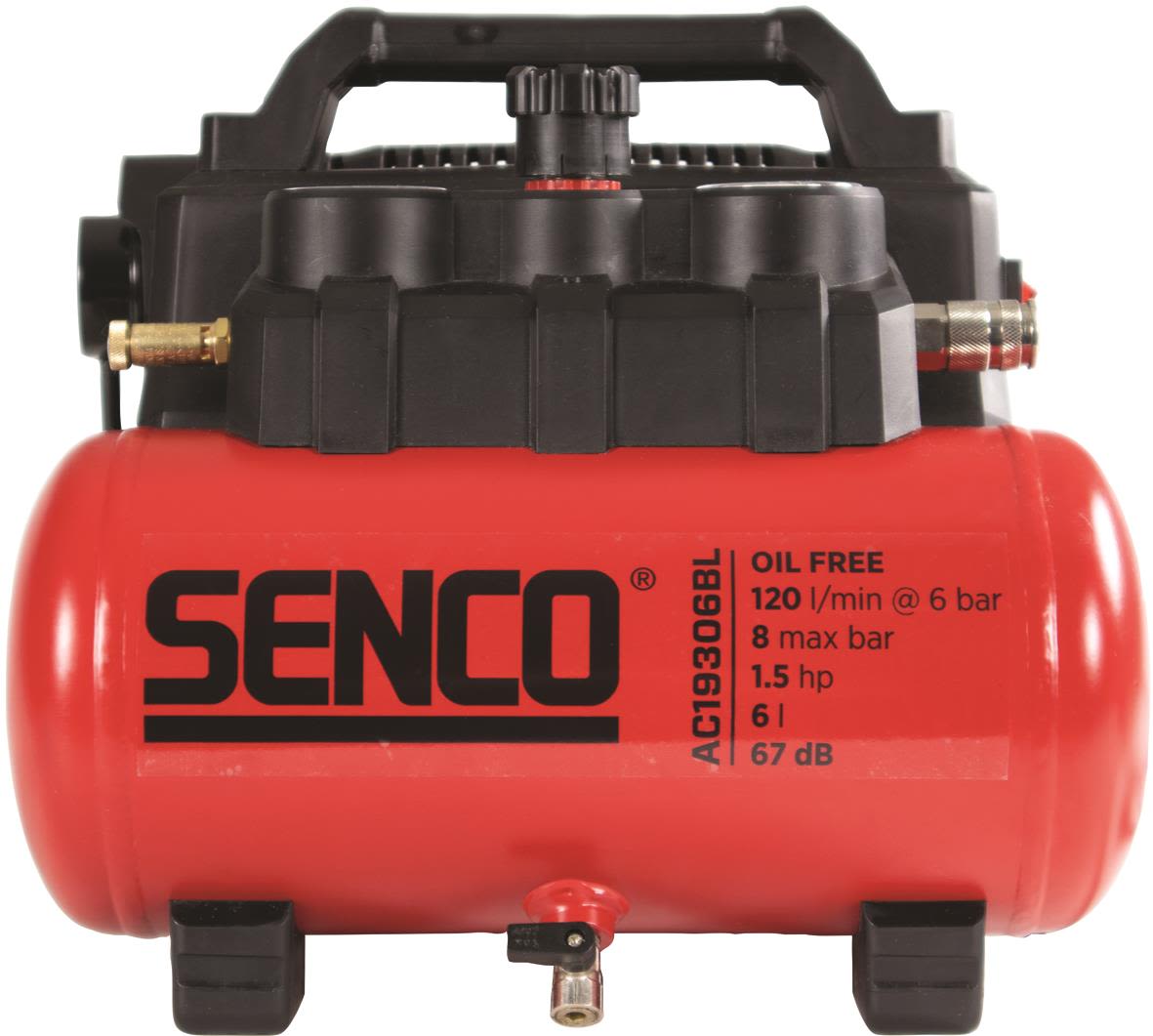 Senco AFN0036EU Kompressor utan batteri och laddare