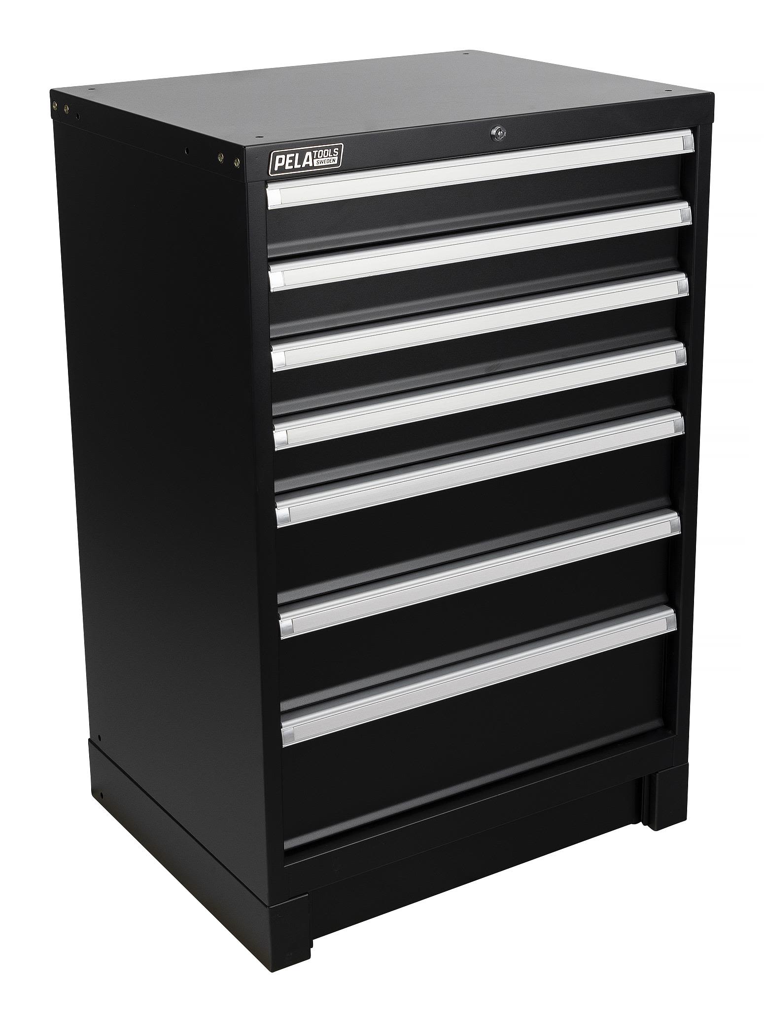PELA 533583 Lådhurts till verkstadsinredning, 7 lådor