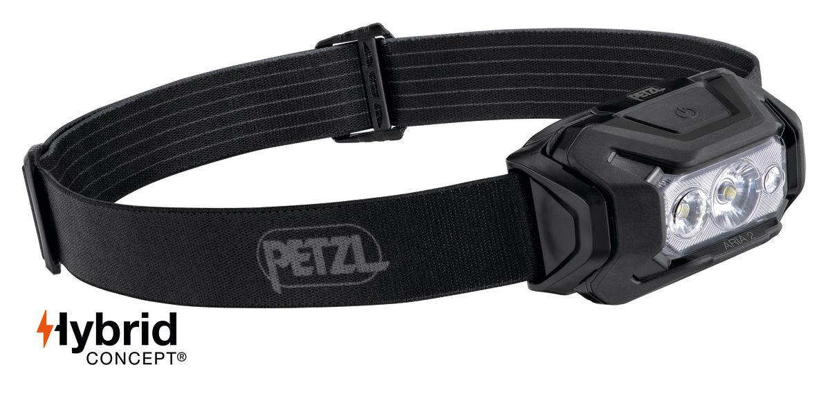 Petzl Aria 2 RGB Pannlampa 450 lm Svart