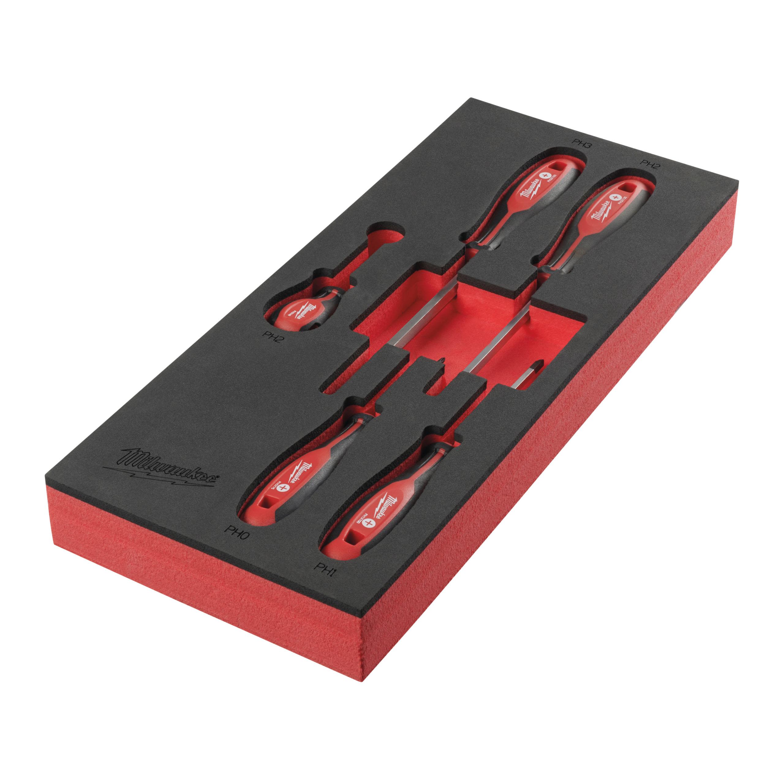 Milwaukee 4932492393 Skrutrekkersett PH, 5 deler
