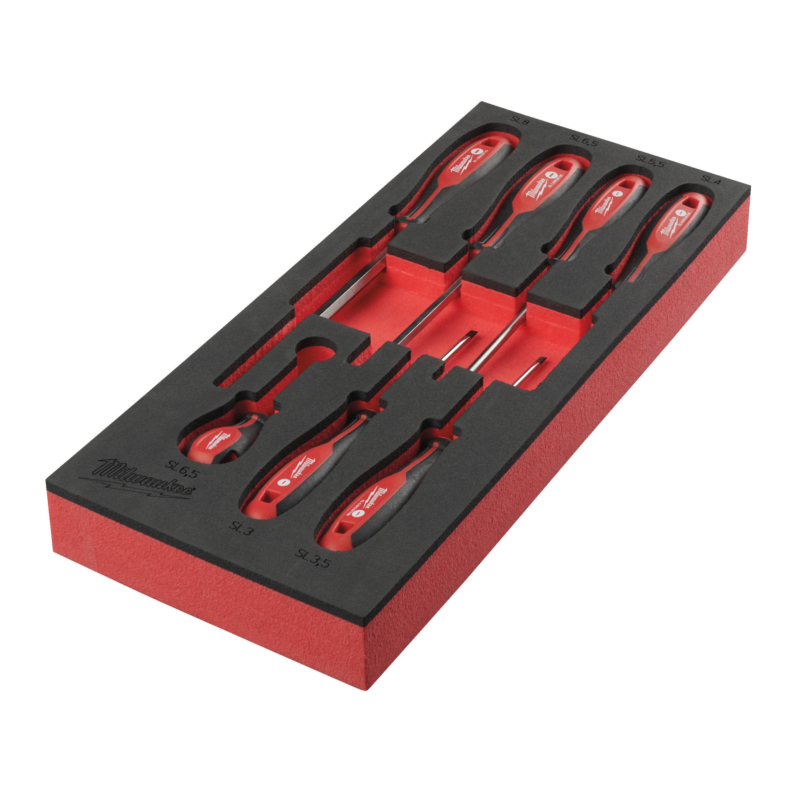 Milwaukee 4932492395 Skrutrekkersett SL, 7 deler