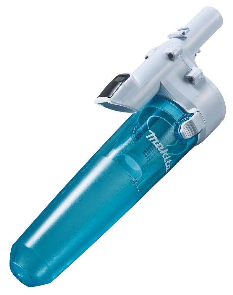 Makita 191D71-3 Syklonbeholder med låseknapp, 130x100x400 mm Hvit