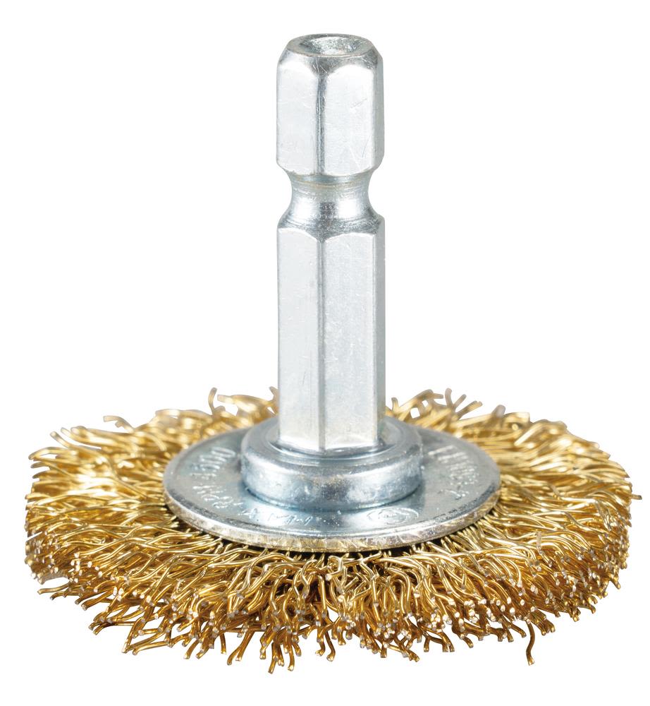 - Kabelhjulbørste - for tre, metall - 38 mm - heksagonal - for  DDF485RTJ, DDF486Z, DDF487RAJ