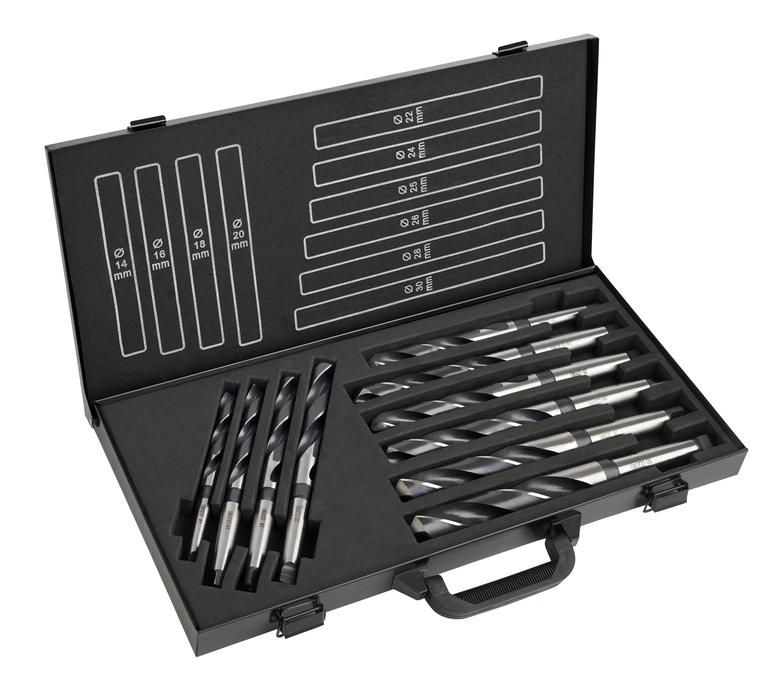 Ironside 202704 Borrsats 10 delar, 14-30 mm