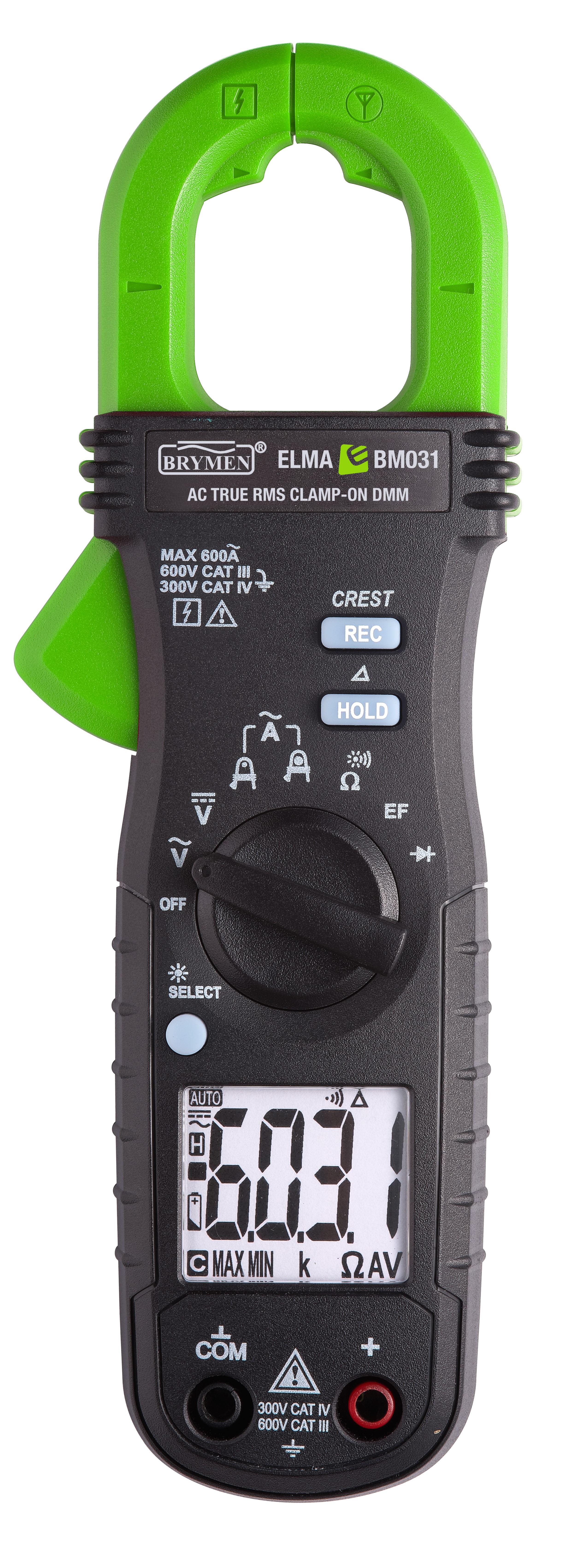 ELMA INSTRUMENTS Elma BM031 sand RMS AC tangamperemeter 0-600A AC