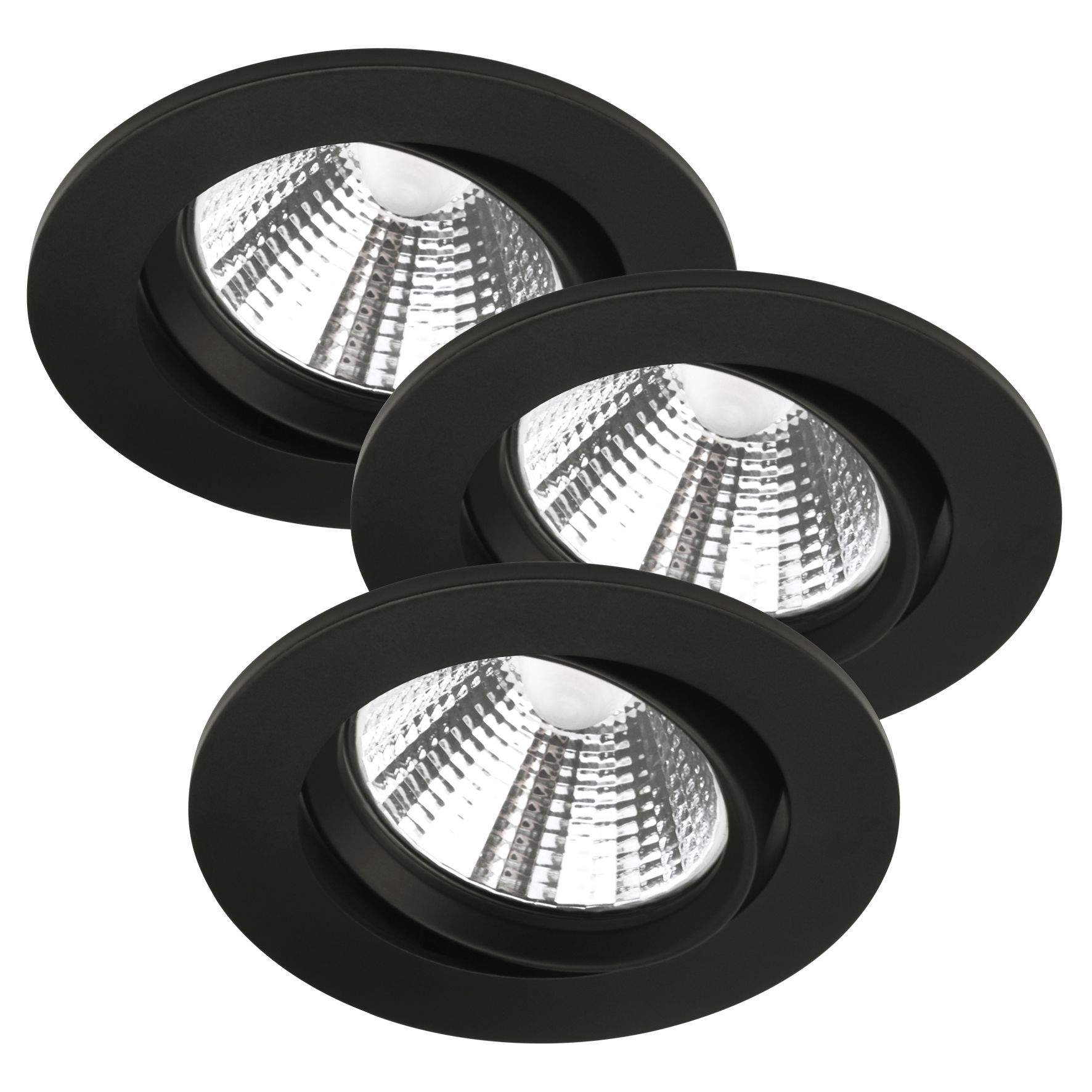 Nordlux Fremont 47580103 Downlight 3-pack Svart