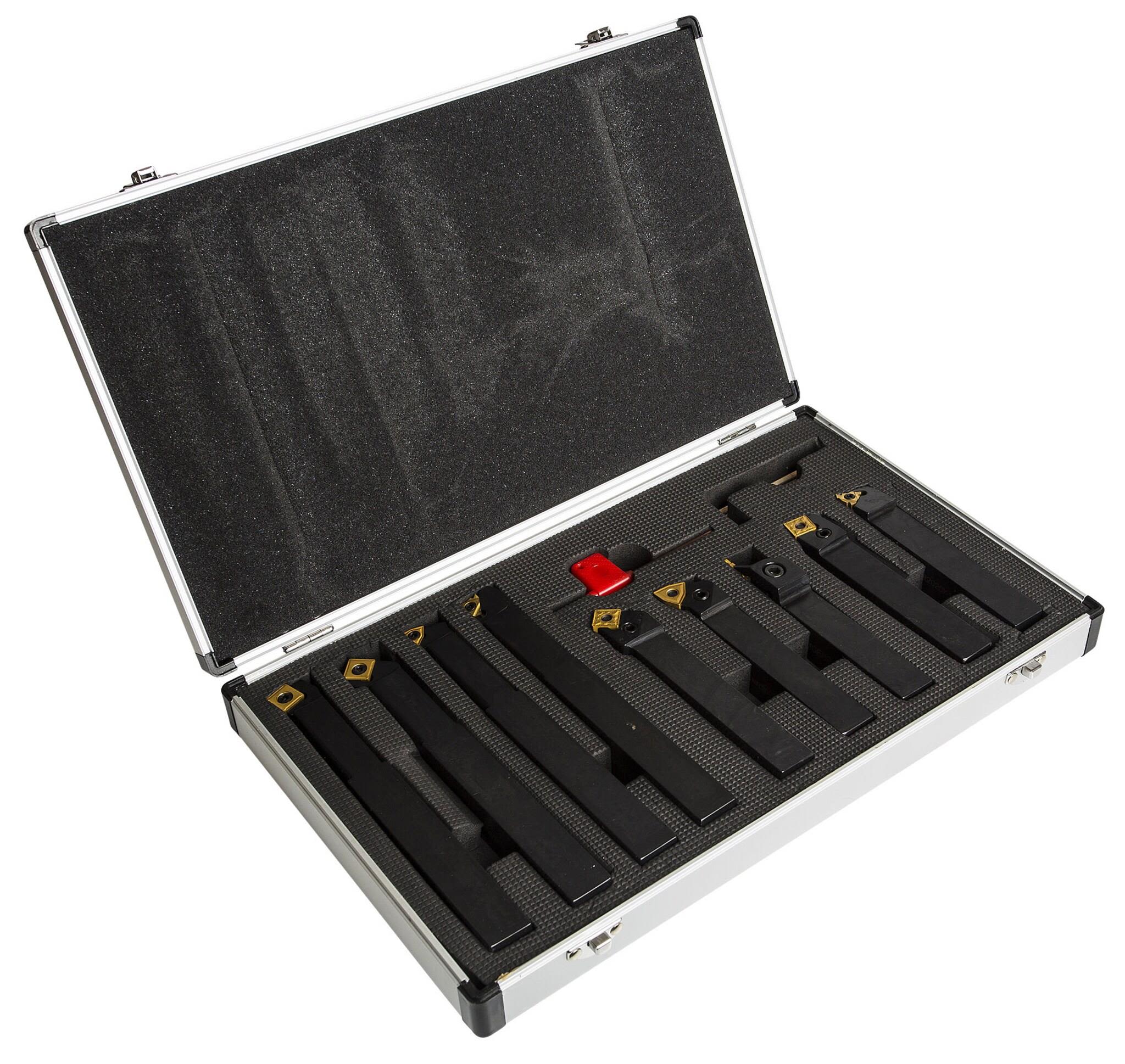 PELA 492754 Svarvstålsats 9 delar, PRO 20 mm