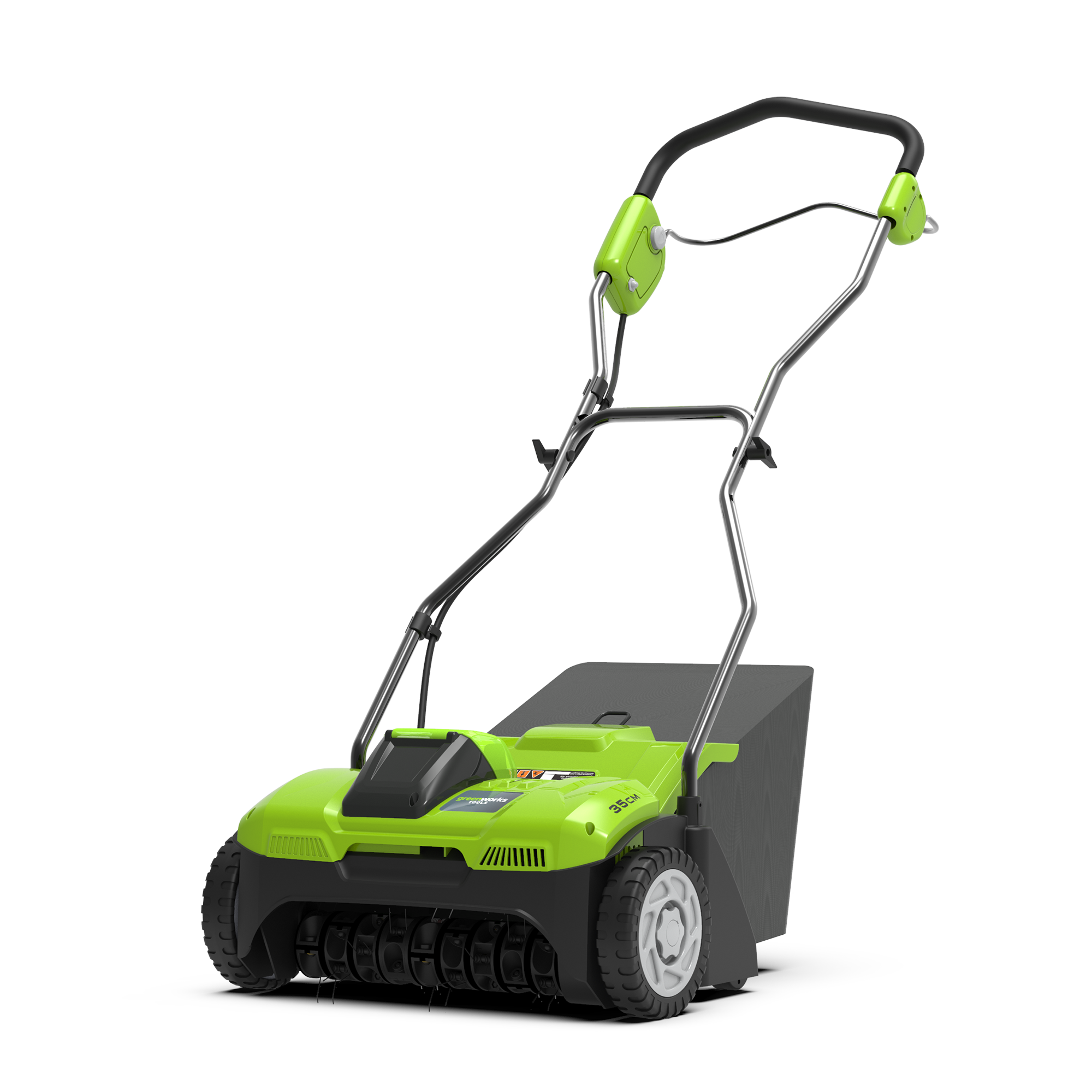 Greenworks G40DT35 Moseriver vertikal, uten batteri og lader