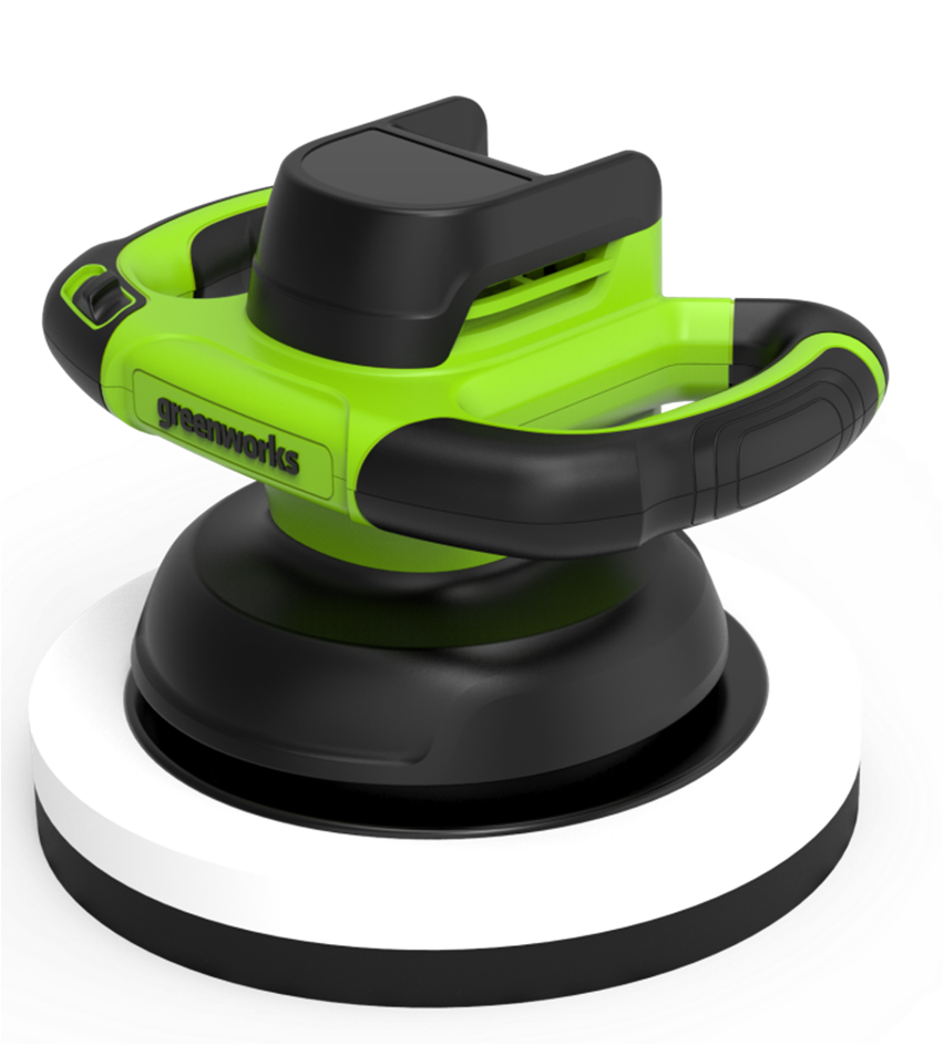 Greenworks G24BU10 Poleringsmaskin uten batteri og lader