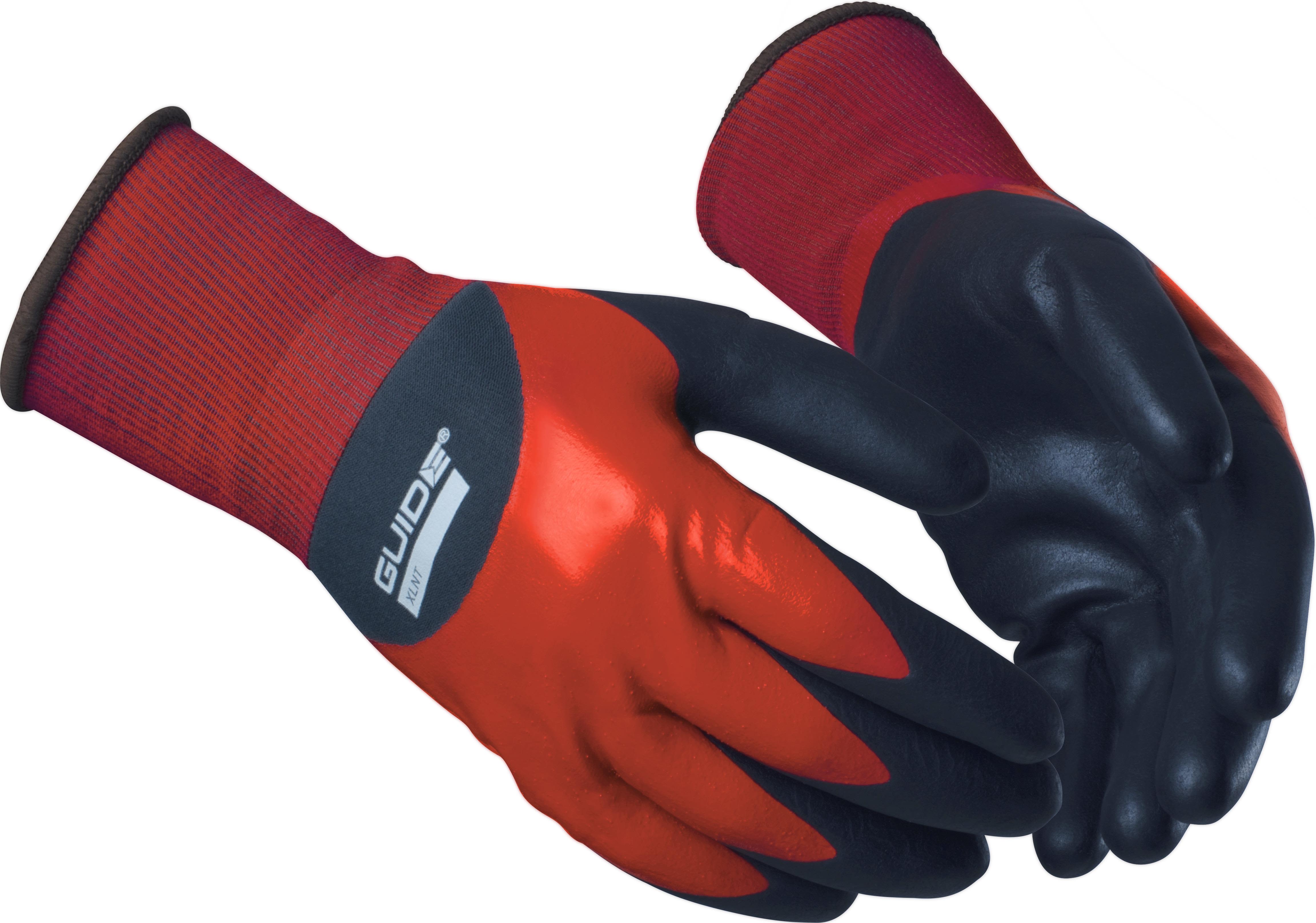 Guide Gloves 9503 Handske nitrildopp, oljegrepp, touch 11