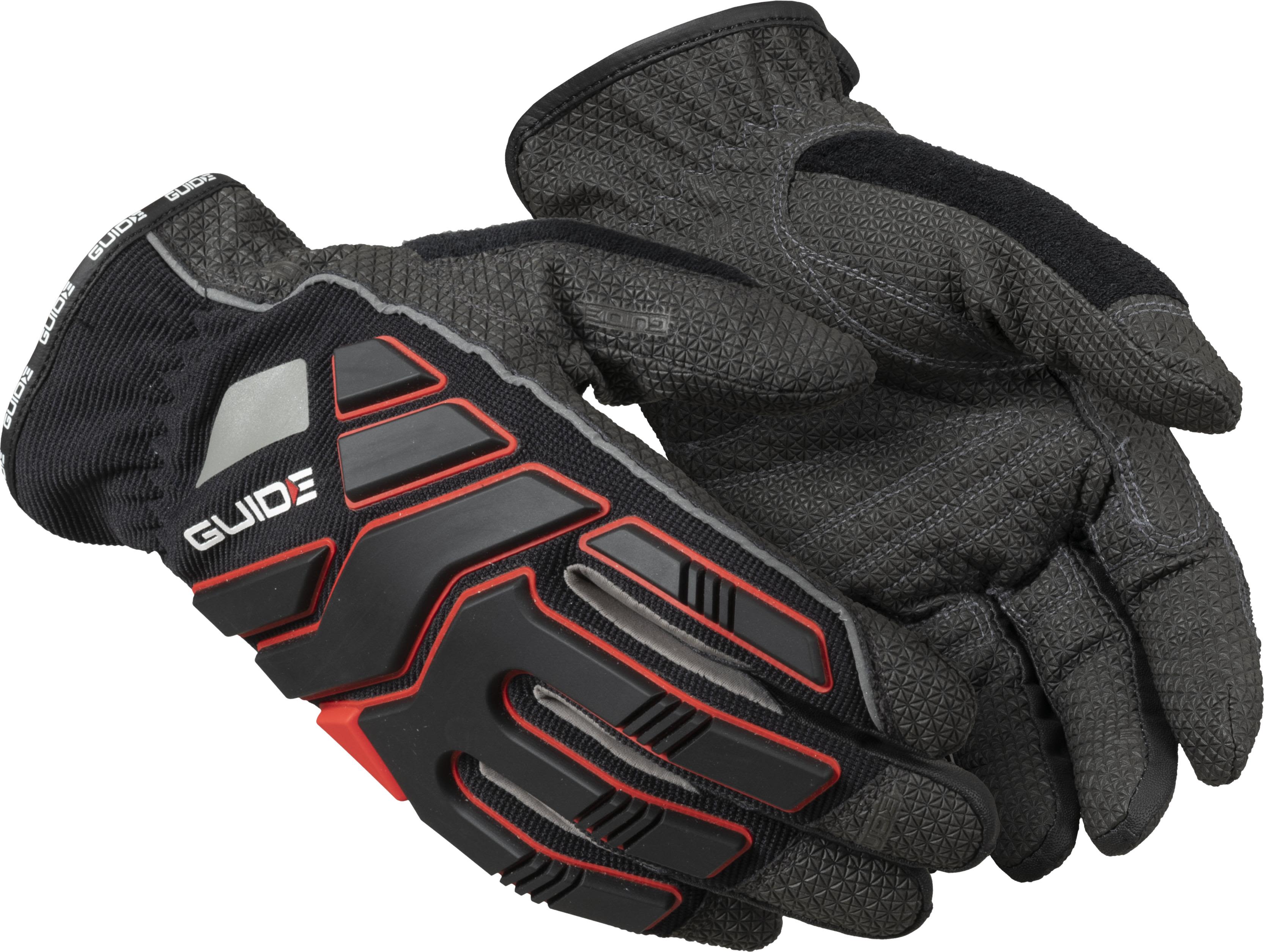 Guide Gloves 5126 Handske syntet, slagskydd, tight 11