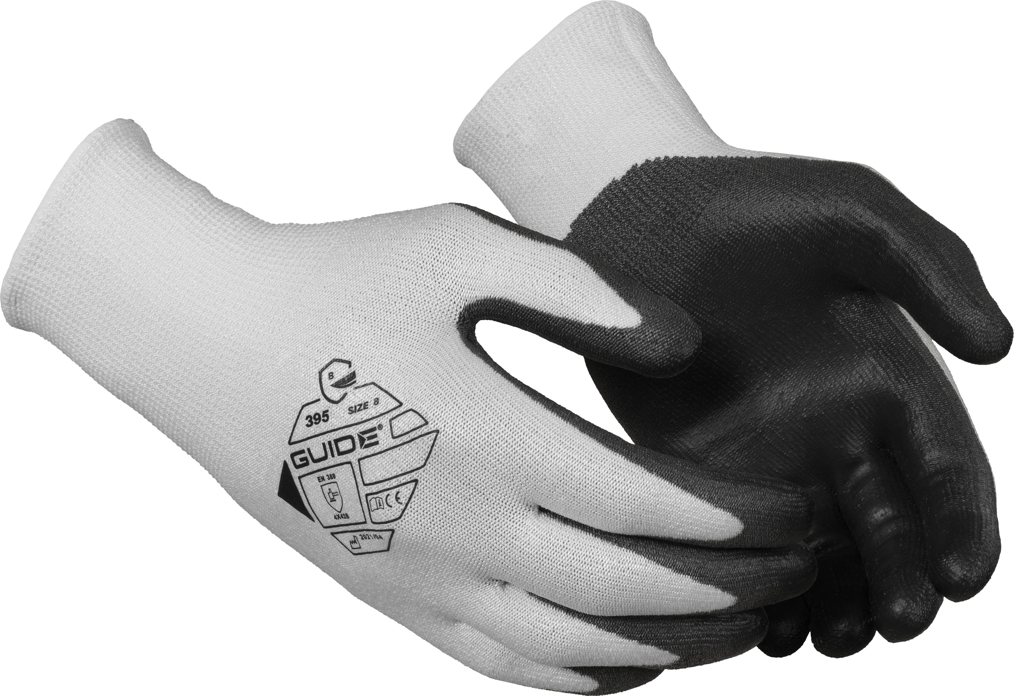 Guide Gloves 395 Handske PU, skärskydd B 10