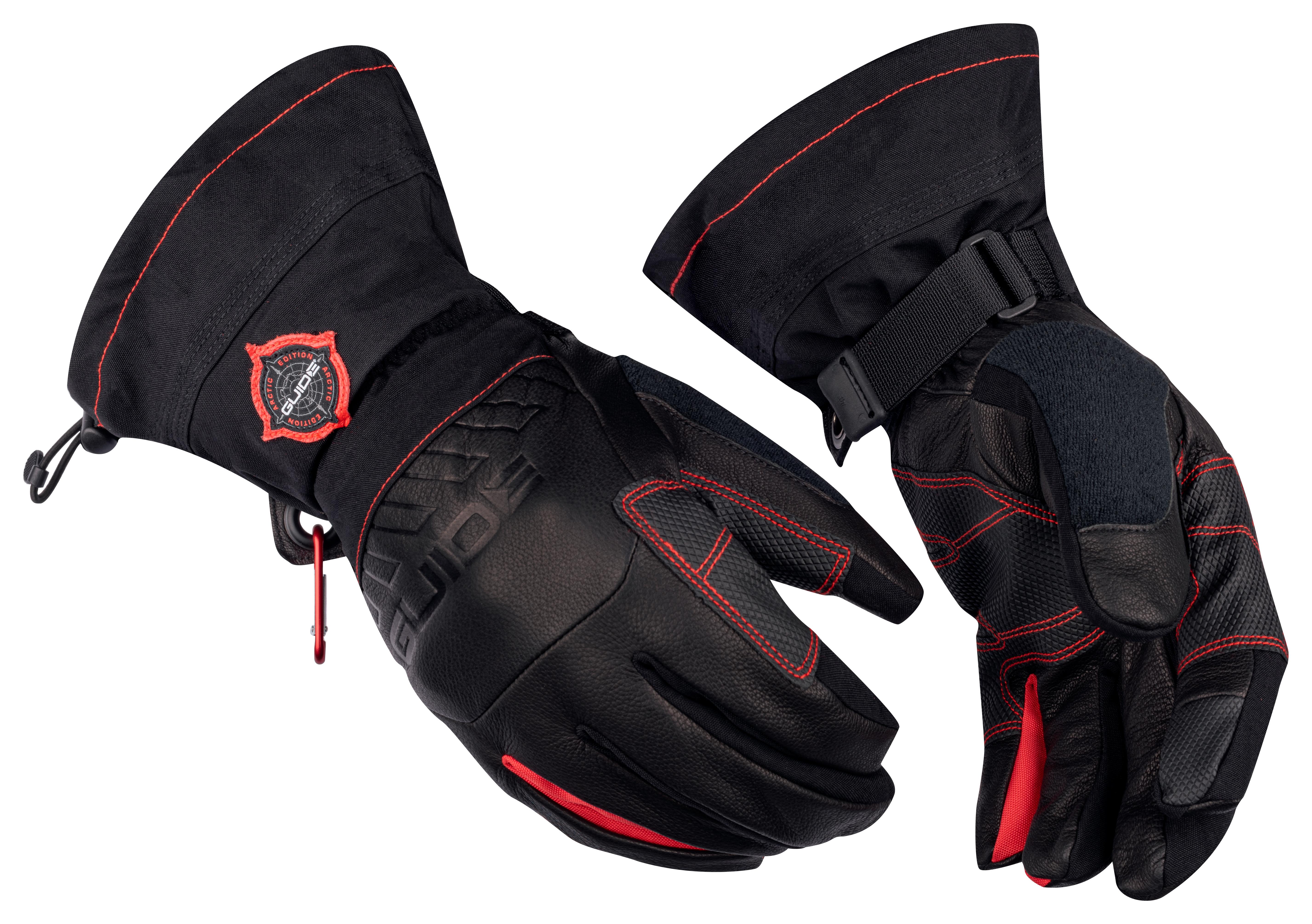 Guide Gloves 5510W HP Talvikäsineet nahka, vedenpitävä, soveltuu kosketusnäyttöjen käyttämiseen 10