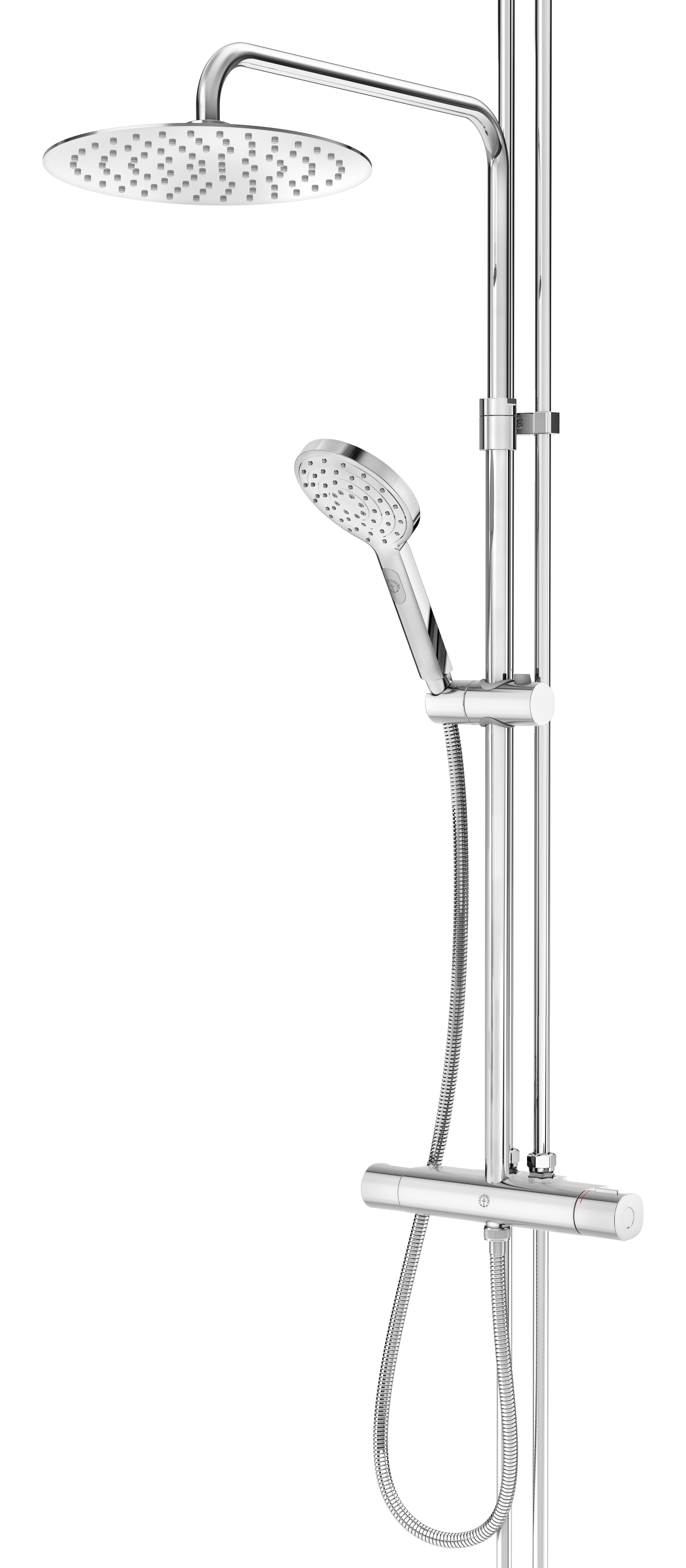 Gustavsberg GB41201430 Takdusch 40 c/c, krom