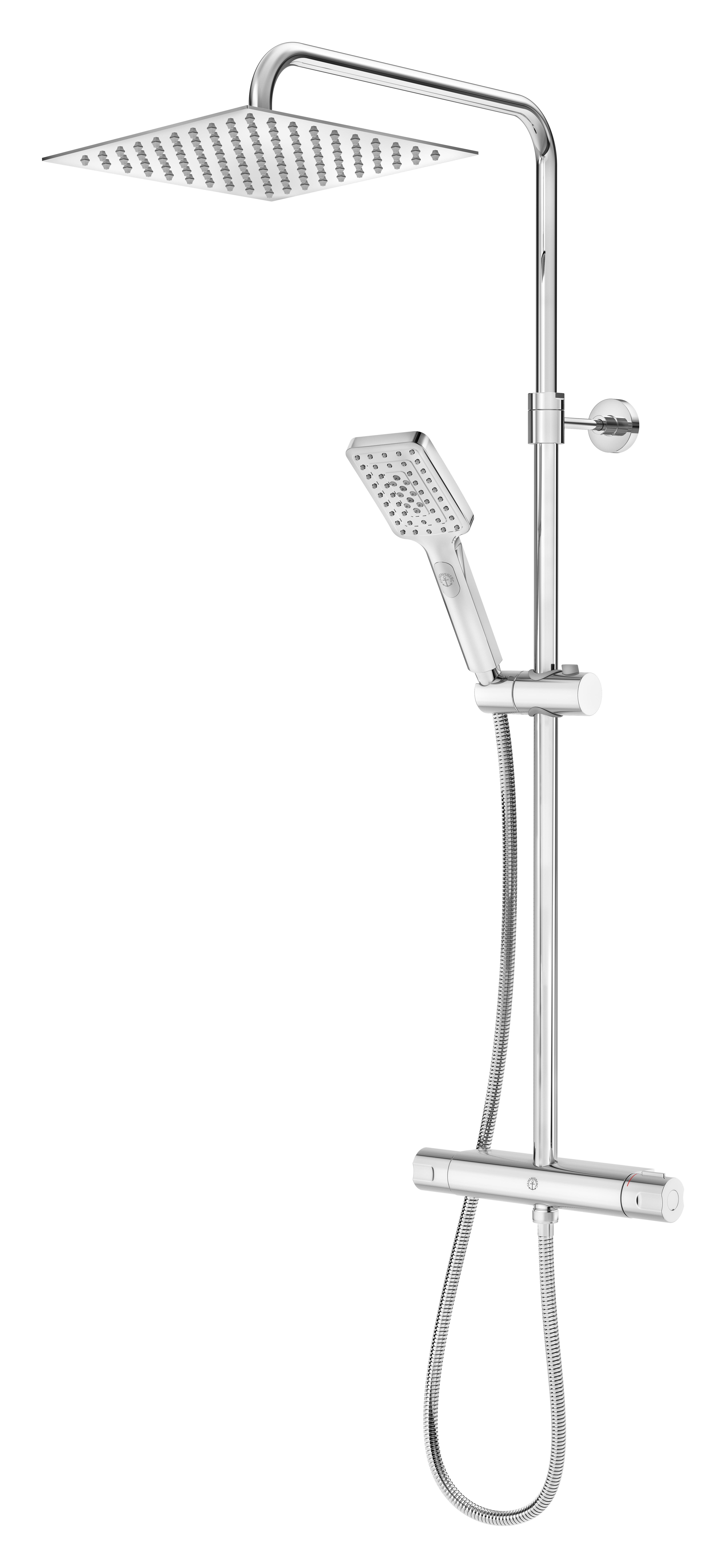 Gustavsberg GB41201735 Takdusch 160 c/c, krom