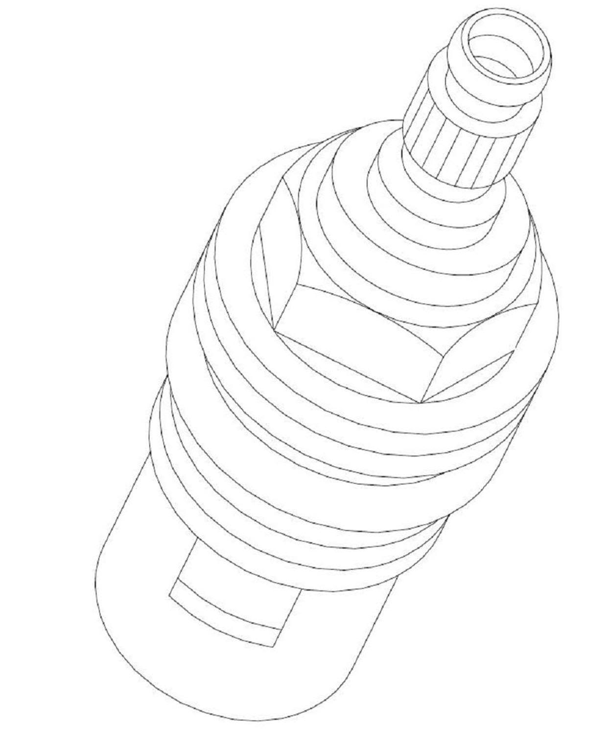Damixa 1329700 Keramikinsats 16/62, kallvatten