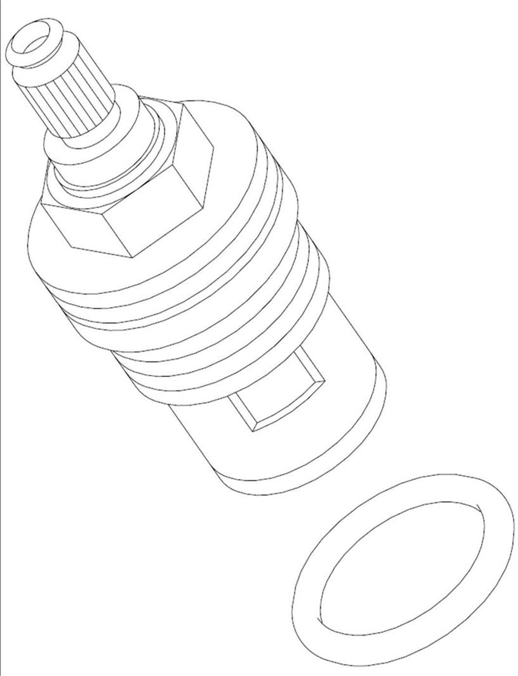 Damixa 3752700 Keramikinsats till TS/DA-blandare