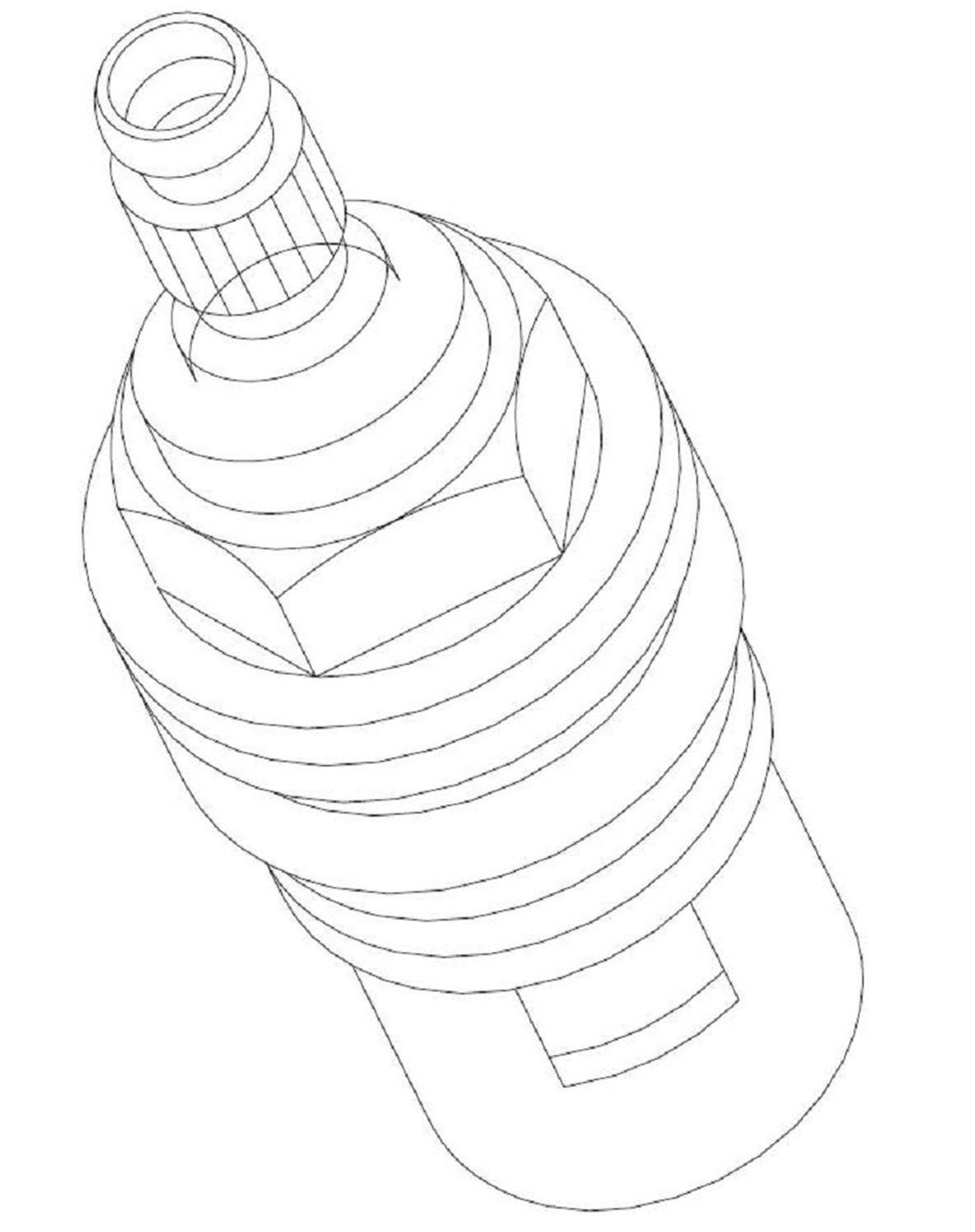Damixa 1329800 Keramikinsats 16/62, varmvatten