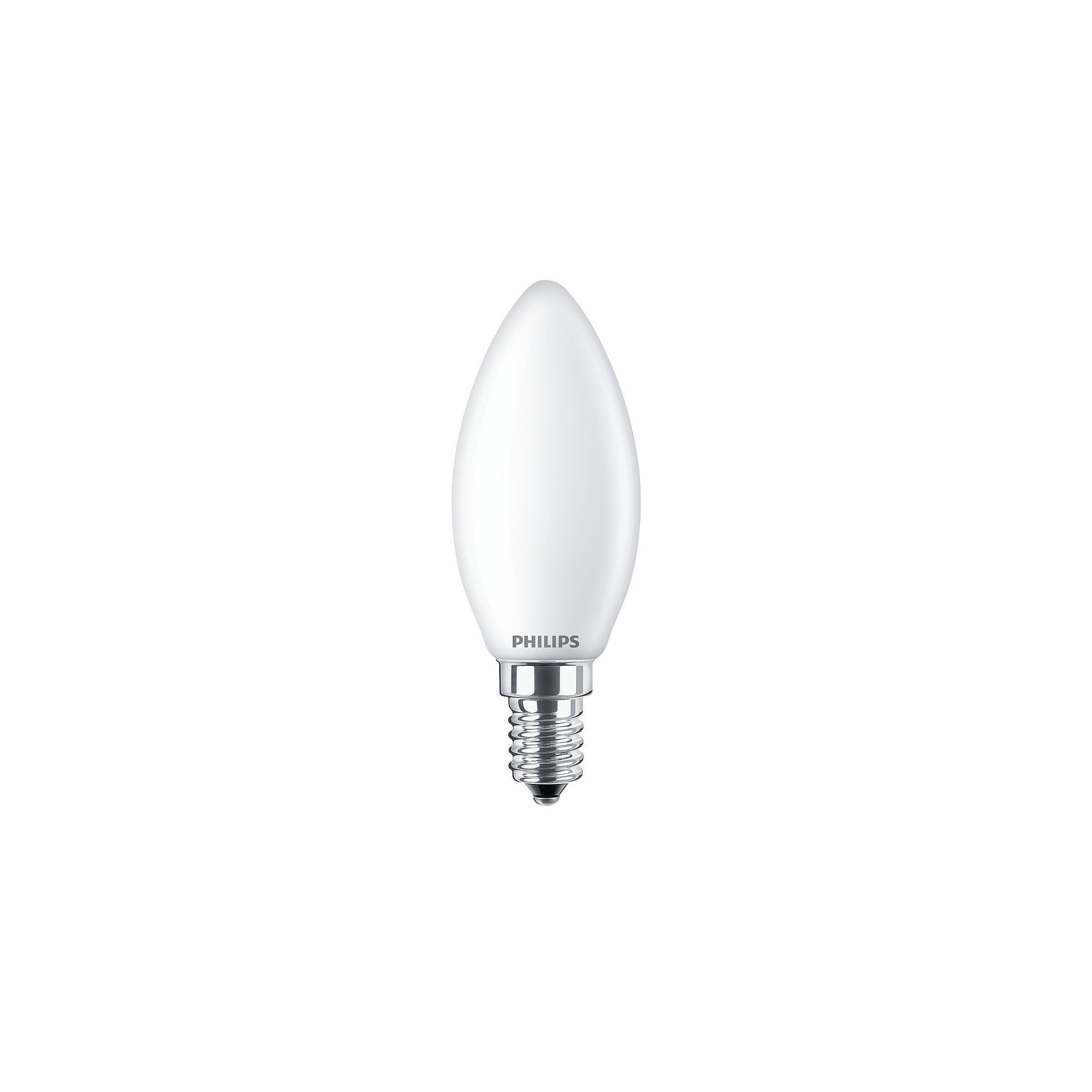 Philips Classic 871951434679600 LED-lampa dimbar, E14, frostad, kron