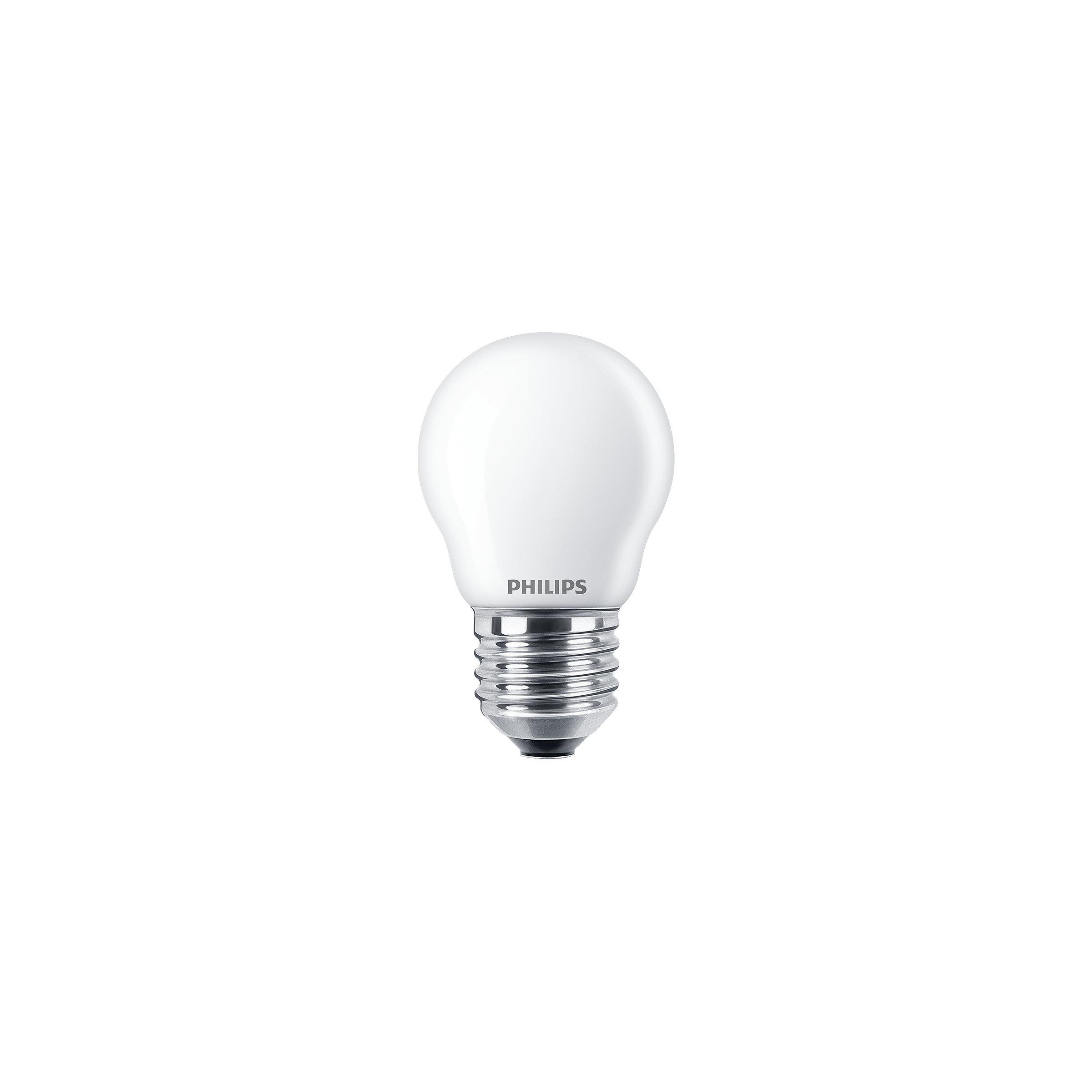 Philips CorePro 871951434683300 LED-lampa dimbar, E27, frostad, klot