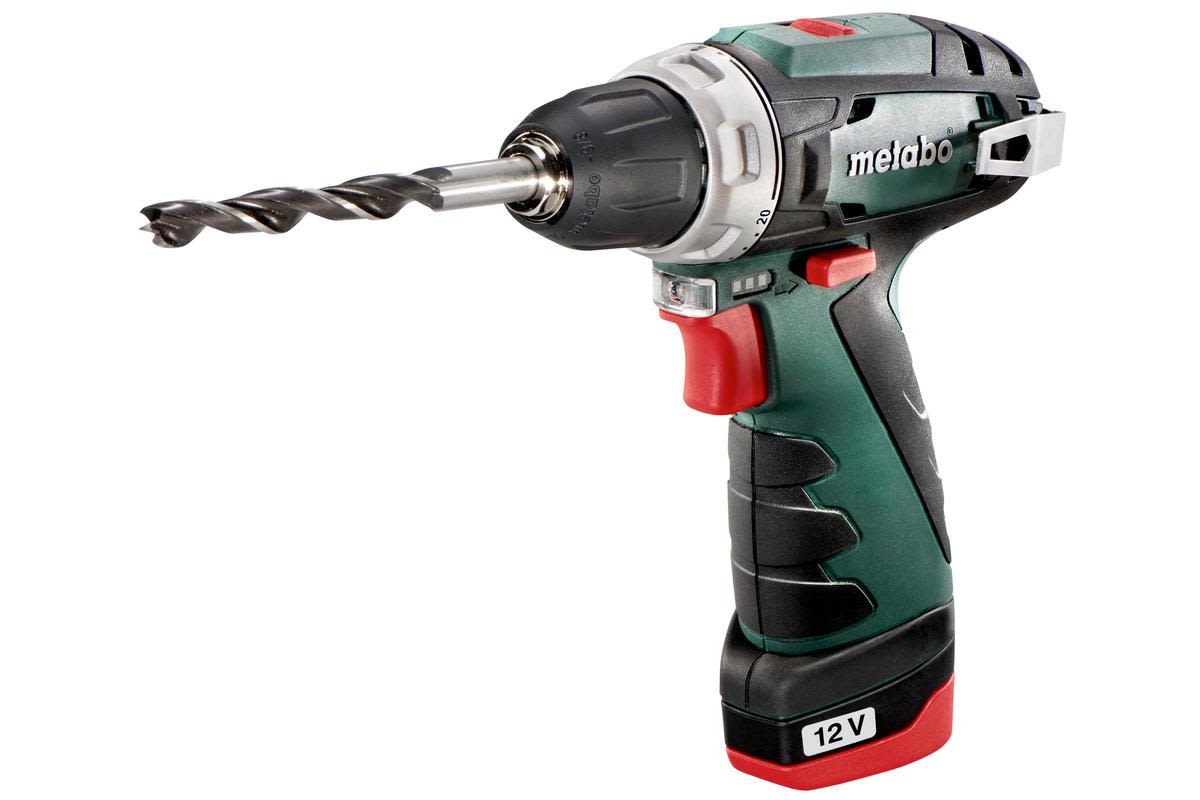 Metabo BS 12 V Borrskruvdragare med batteri och laddare