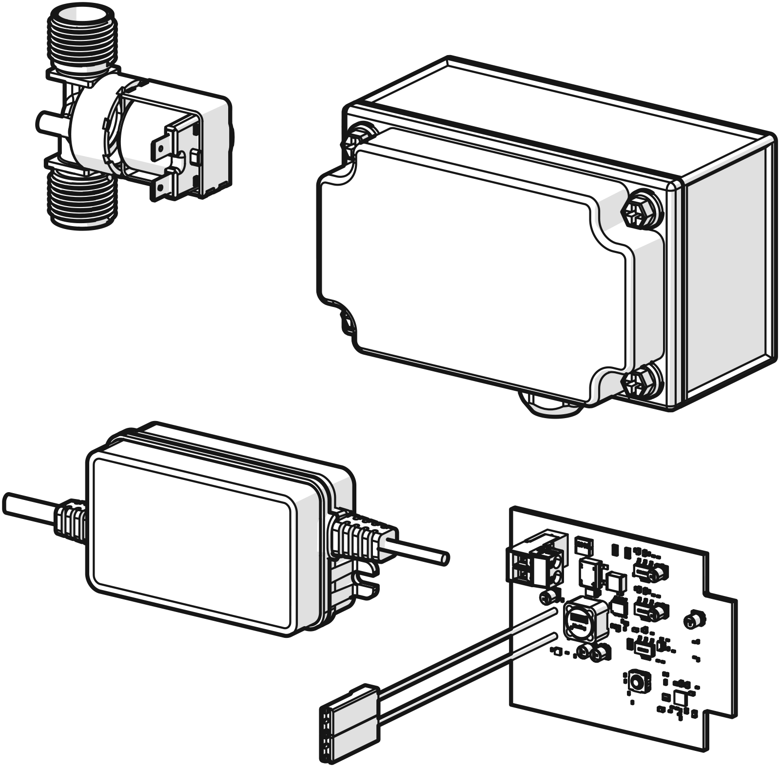Oras Electra 1015611V Styrenhet till Oras tvättställsblandare