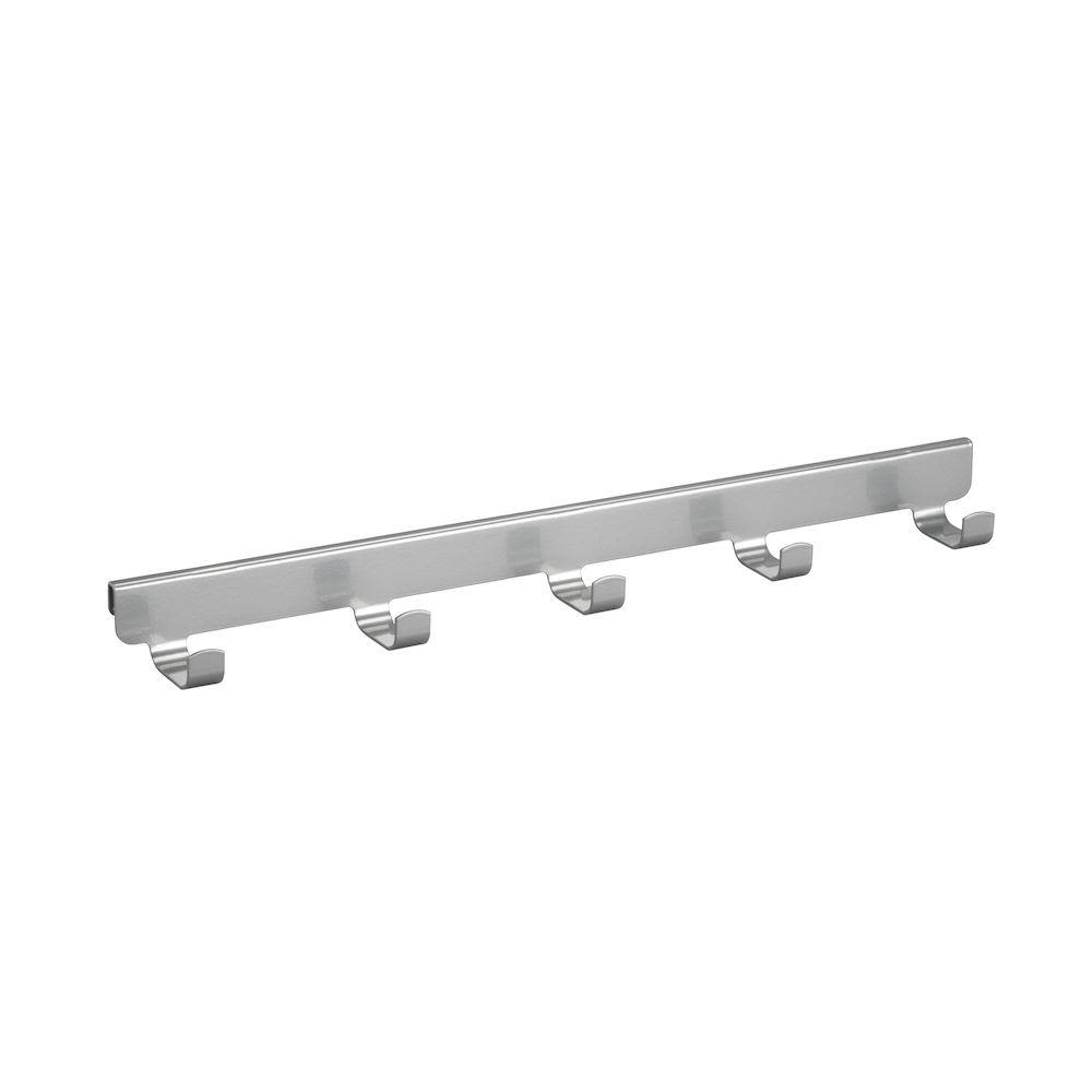 Elfa 473486 Konsolkroklist 5 krokar, platinum