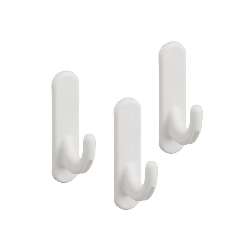 Elfa 474410 Krok till förvaringstavla, 3-pack vit