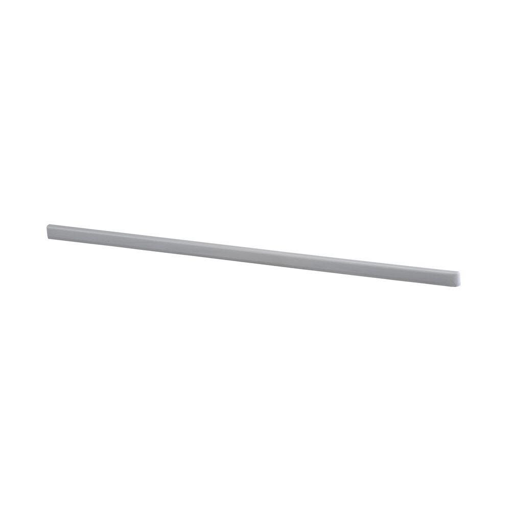Elfa 602988 Konsoltäcklist platinum, 8x500x16 mm Vänster