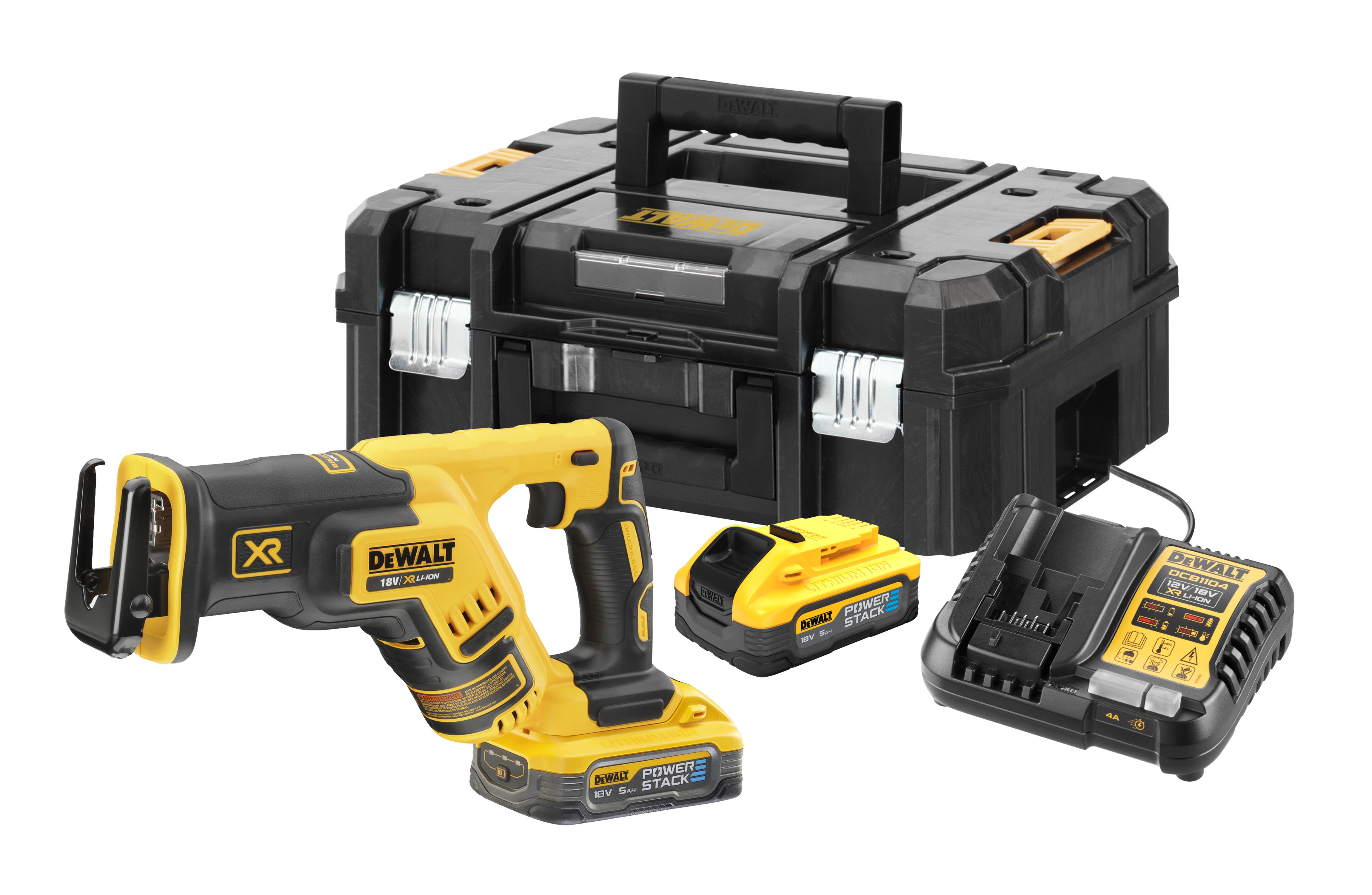 Dewalt DCS367H2T-QW Tigersag med batteri og lader