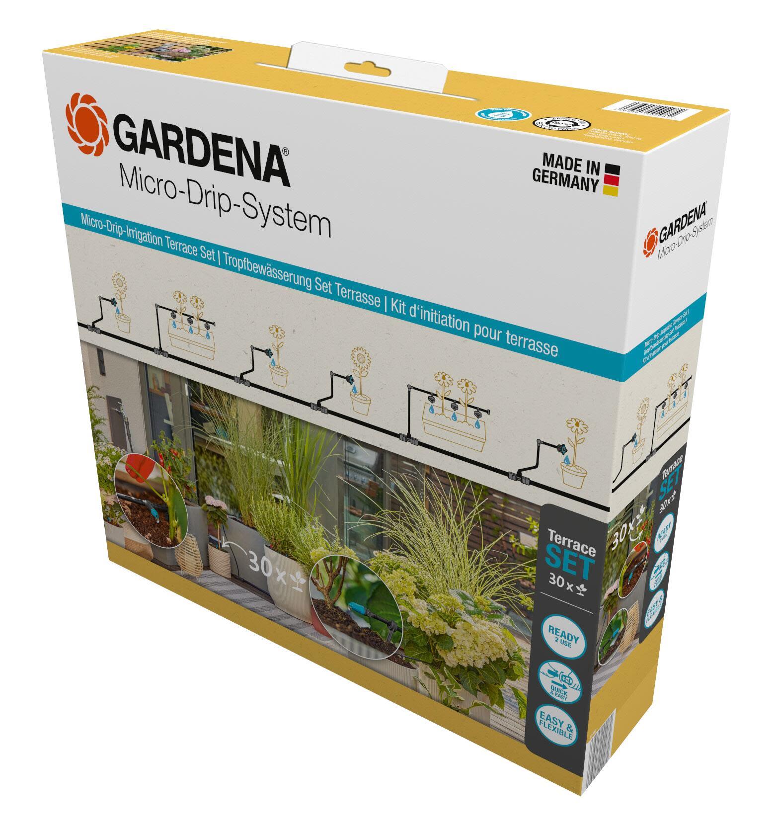 Gardena Micro-Drip-System  13400-20 Startpakke til terrasse