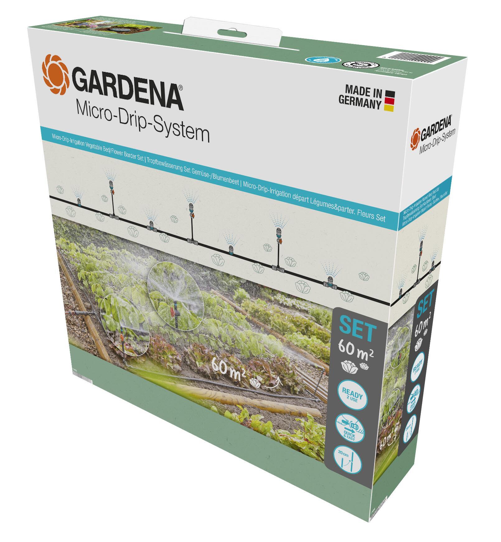 Gardena Micro-Drip-System 13450-20 Startset till blom/köksträdgårdar
