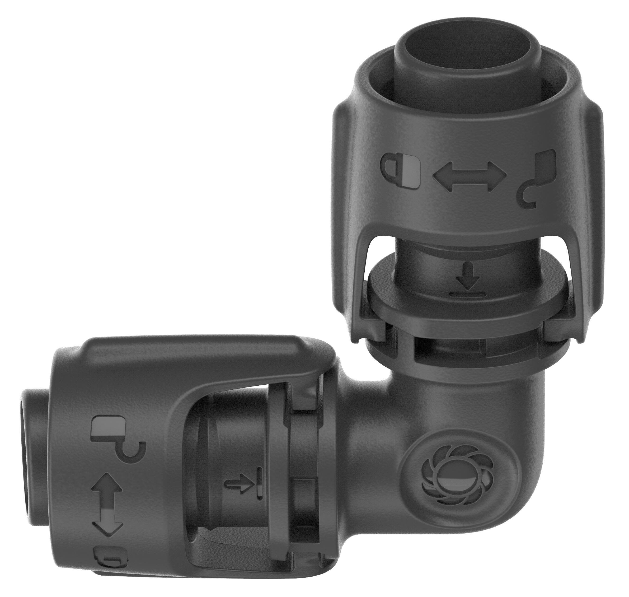 Gardena Micro-Drip-System 13202-20 L-liitin 2-pakkaus, 13 mm (1/2")