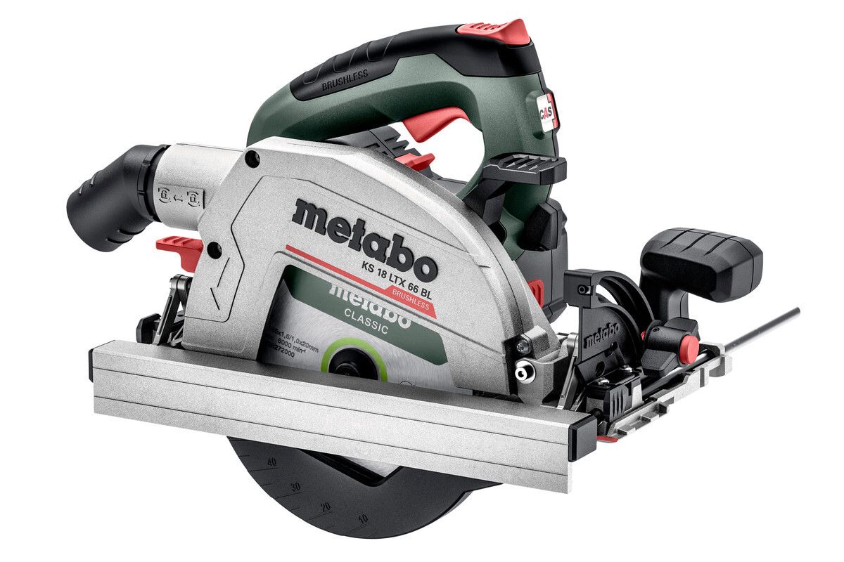 Metabo KS18LTX66BL Cirkelsåg utan batteri och laddare