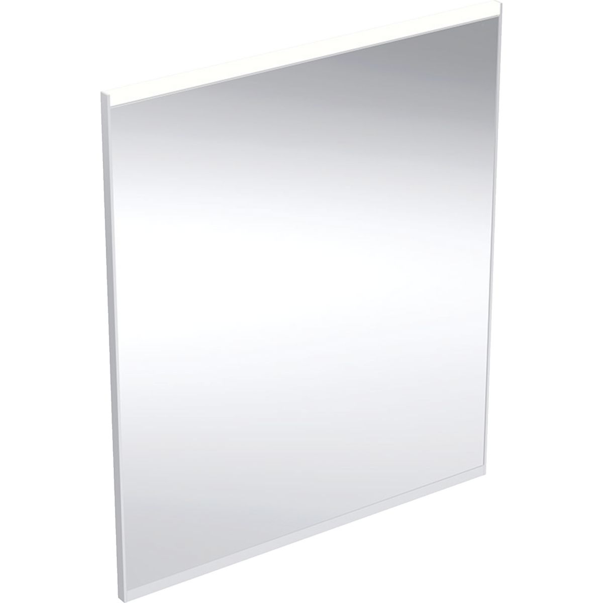 Ifö Option Plus Square Spegel med LED-belysning Silver