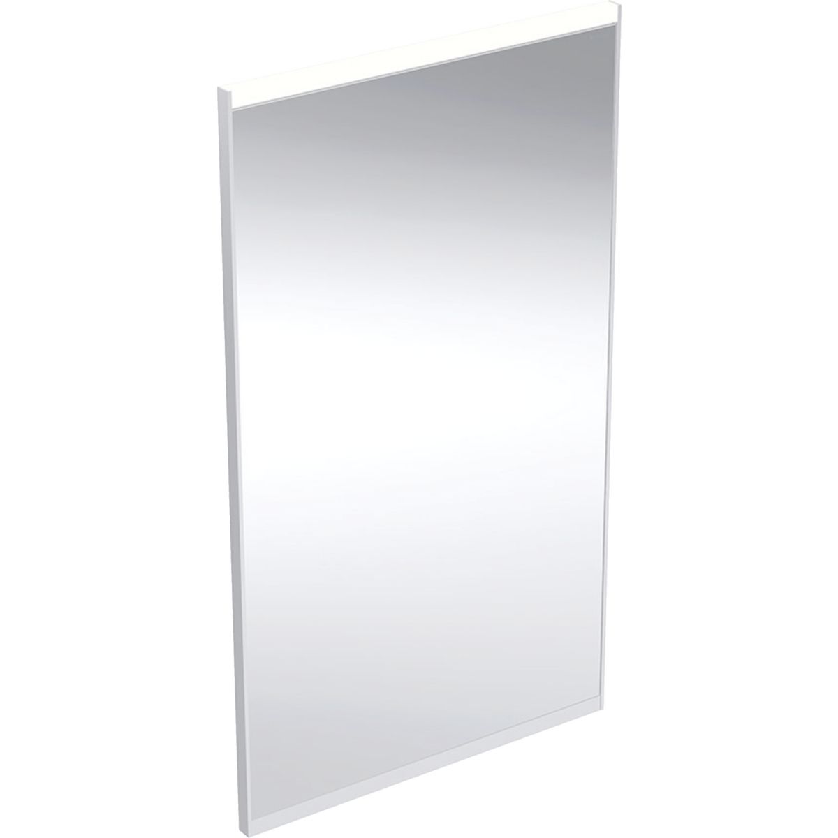 Ifö Option Plus Square Spegel med LED-belysning Silver