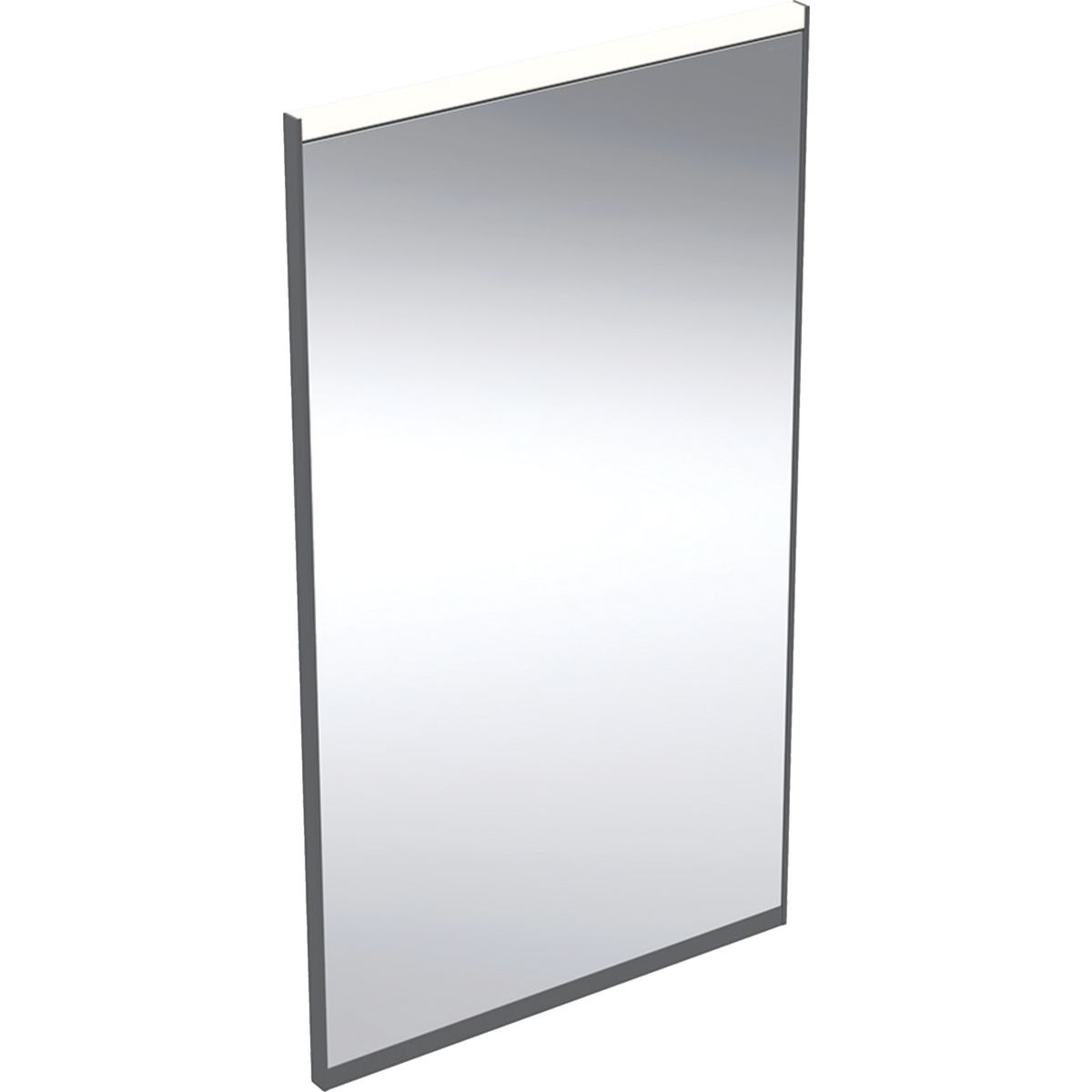 Ifö Option Plus Square Spegel med LED-belysning Svart