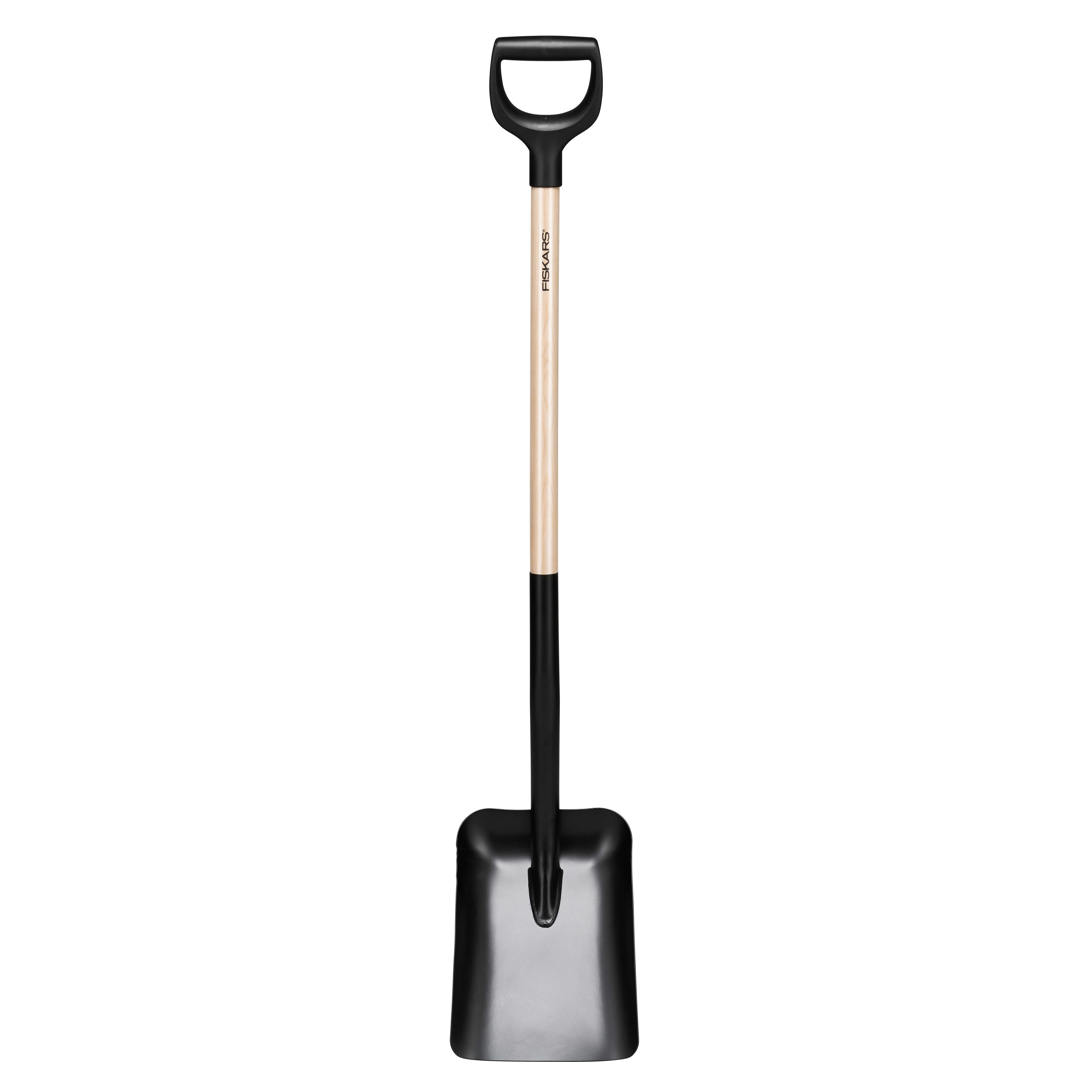 Fiskars Solid 1066723 Skyffel D-handtag, trä